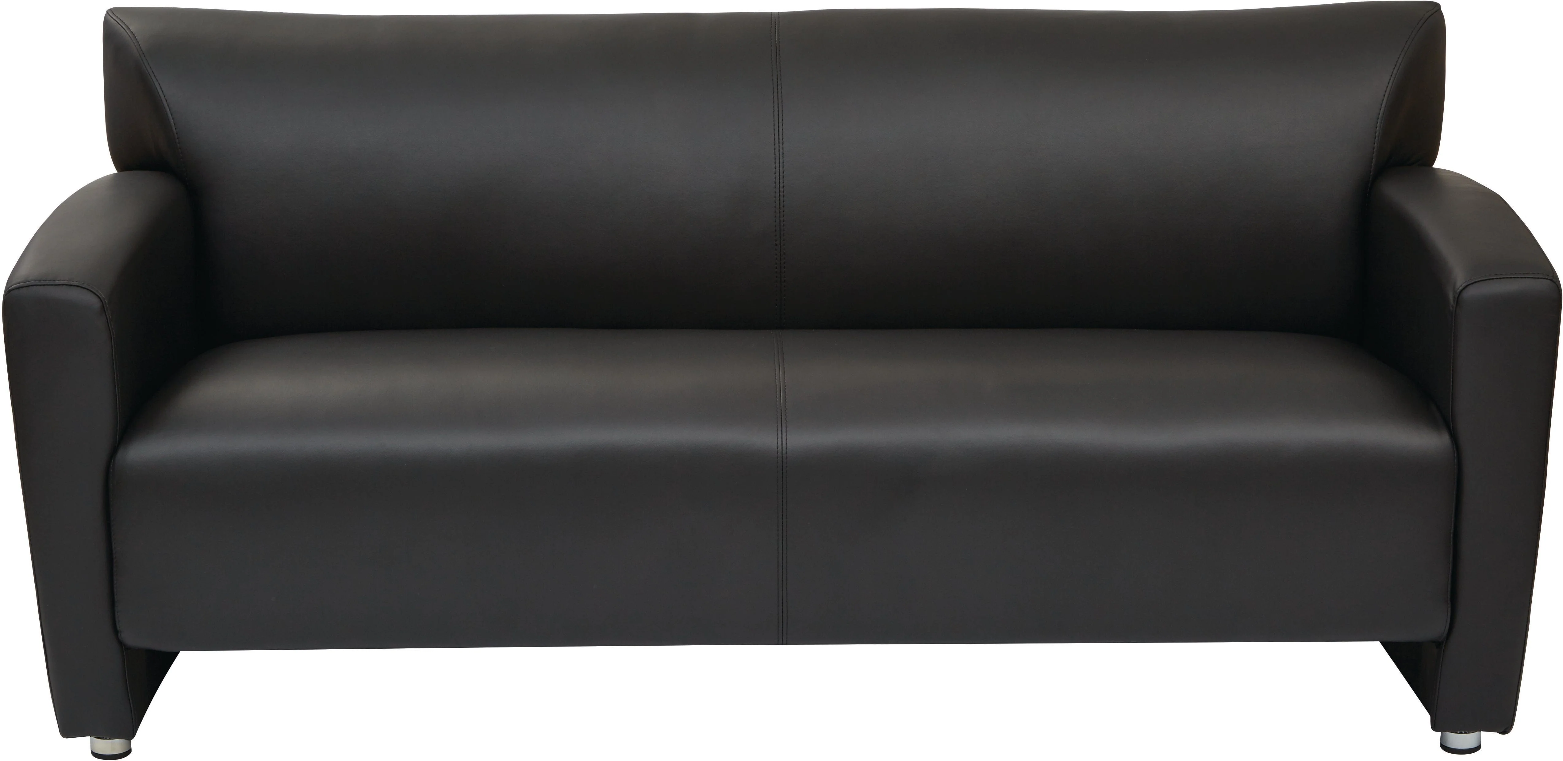 Office Star Sofa with Silver Finish Legs [SL2913S] - Image 2
