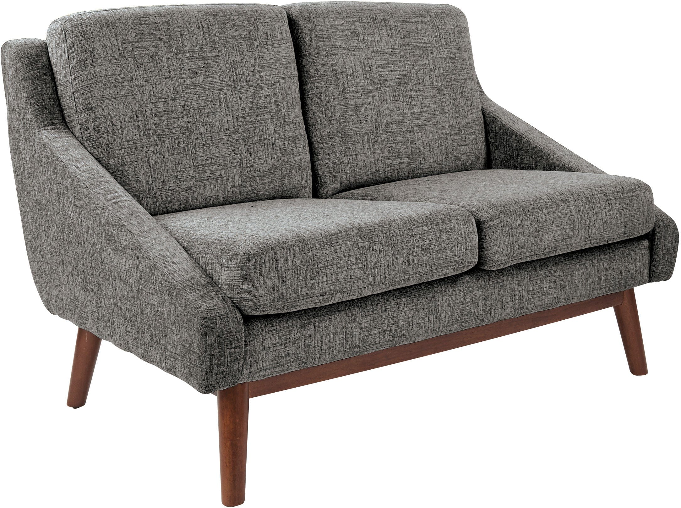 Office Star Mid-Century Loveseat [SL4422R] - Image 2