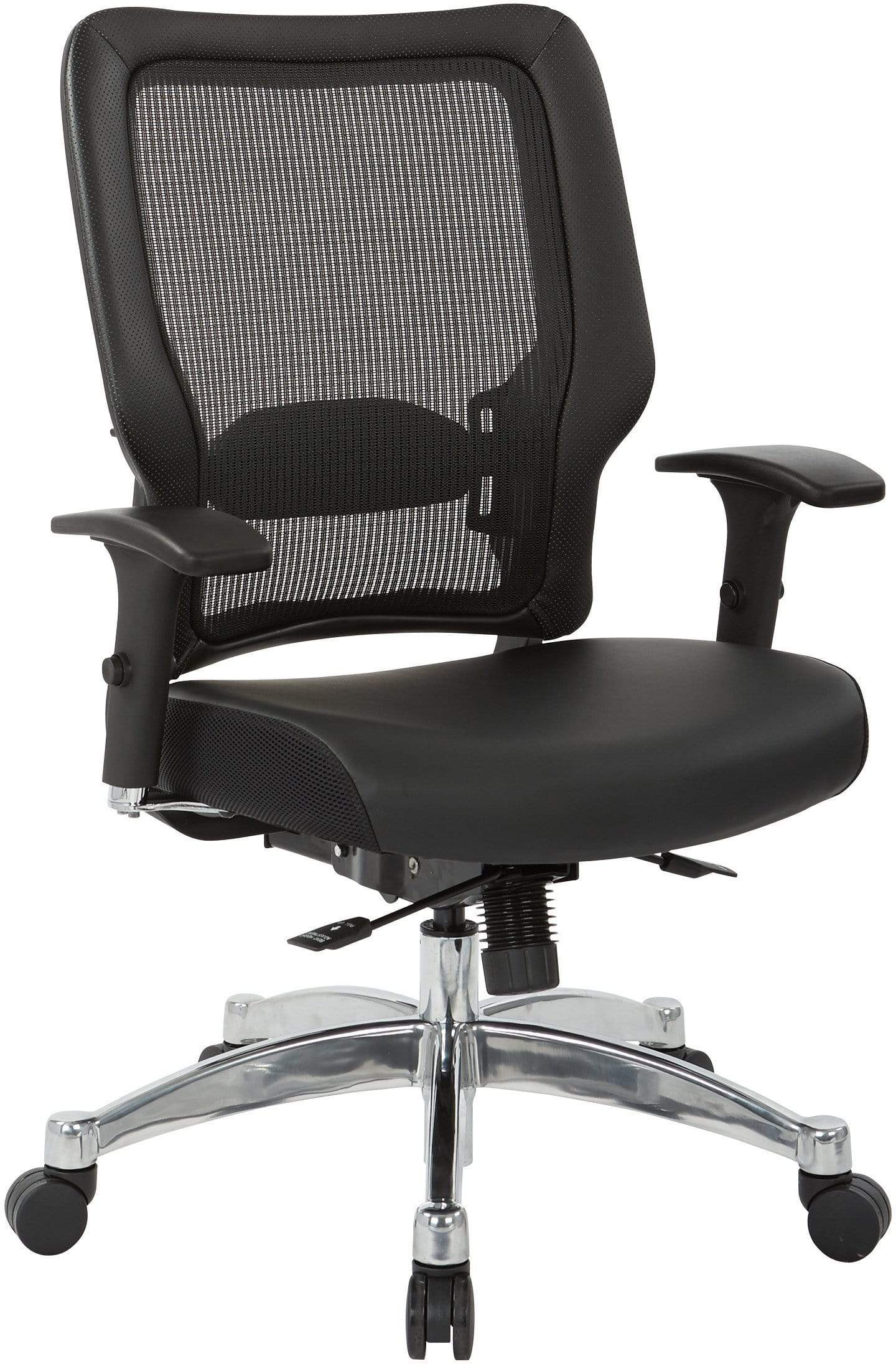 Office Star Space Seating® Black Vertical Mesh Back Chair [63-E3T17C63C]