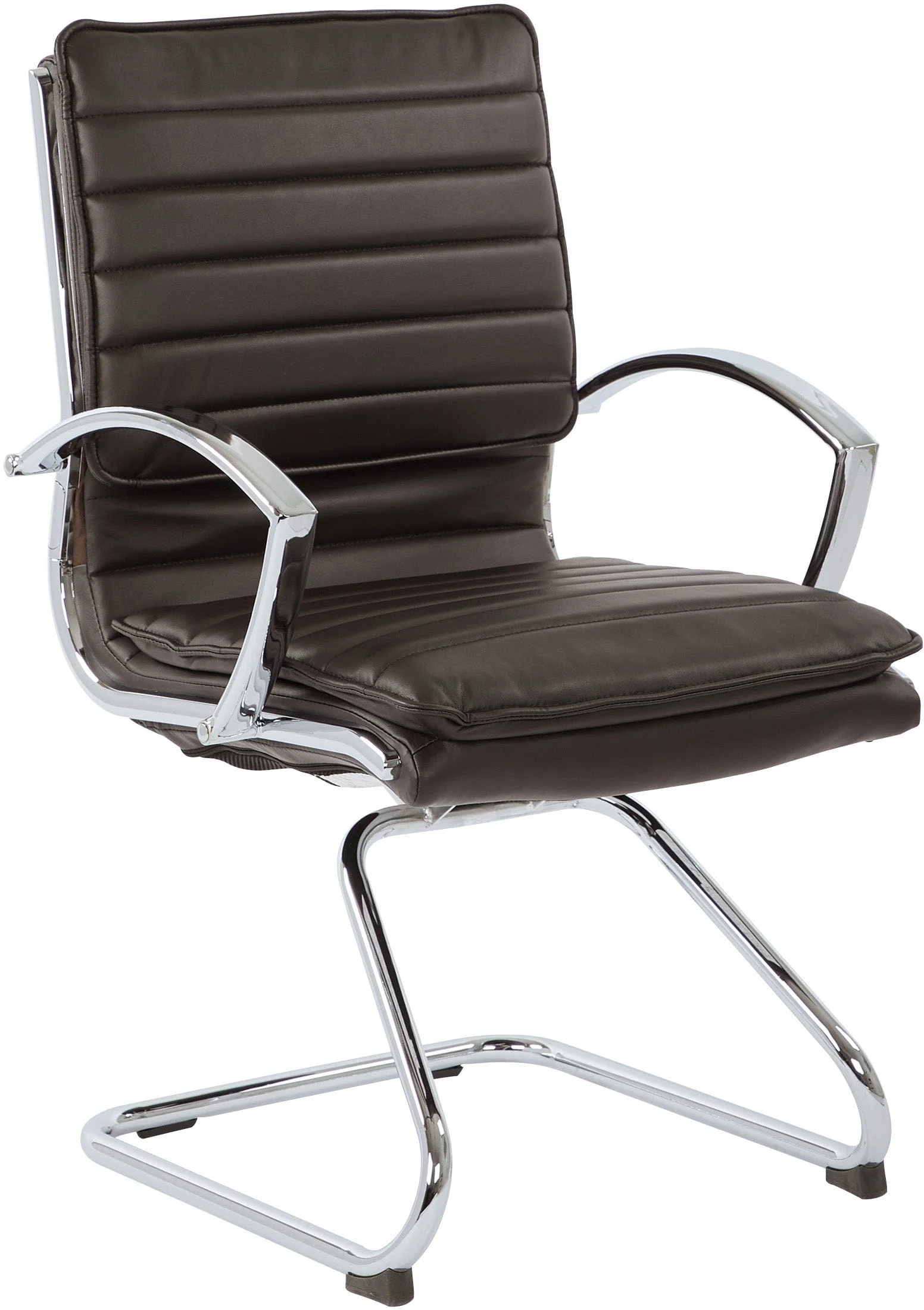 Office Star Guest Faux Leather Chair [SPX23595C]