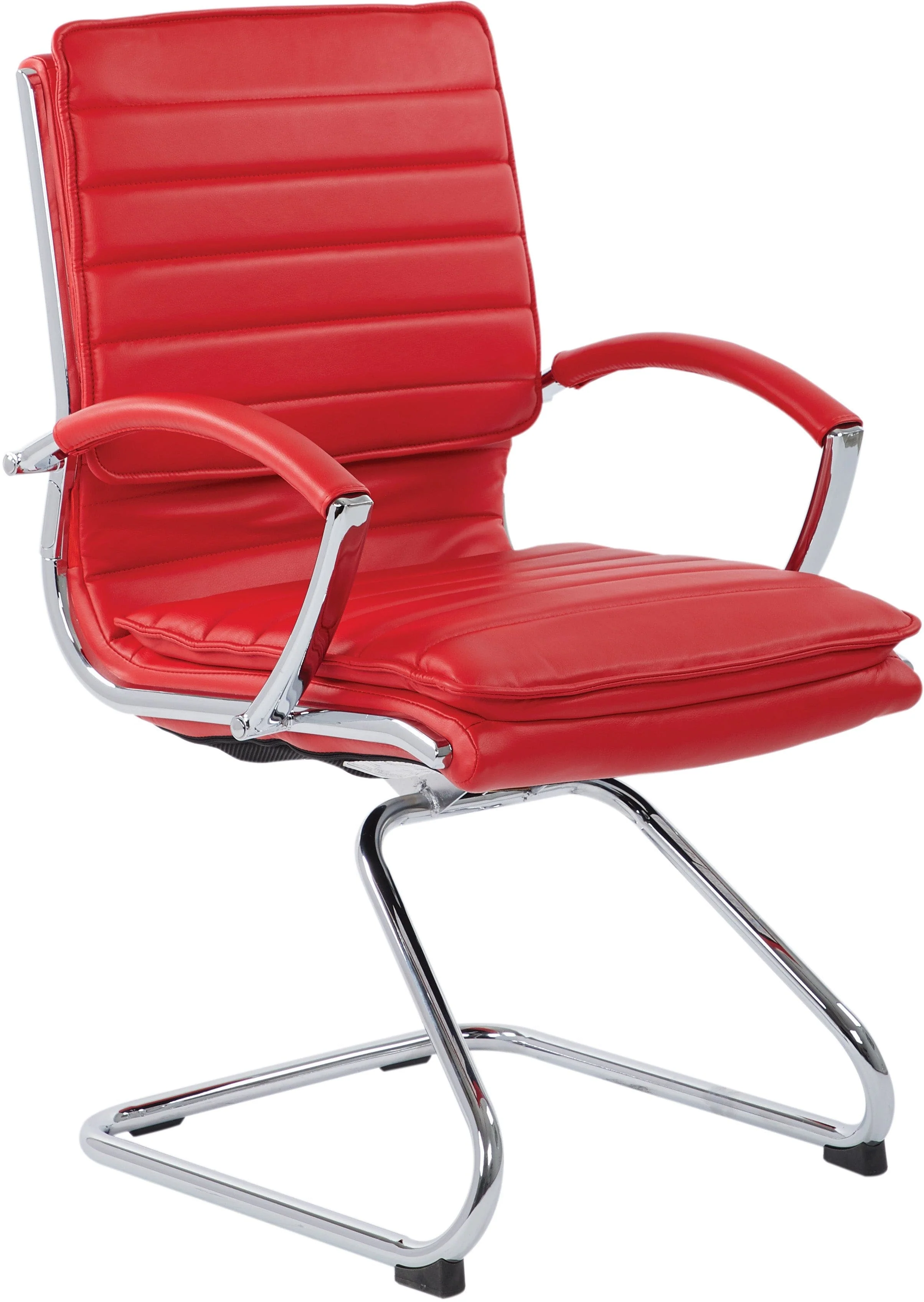 Office Star Guest Faux Leather Chair [SPX23595C] - Image 10