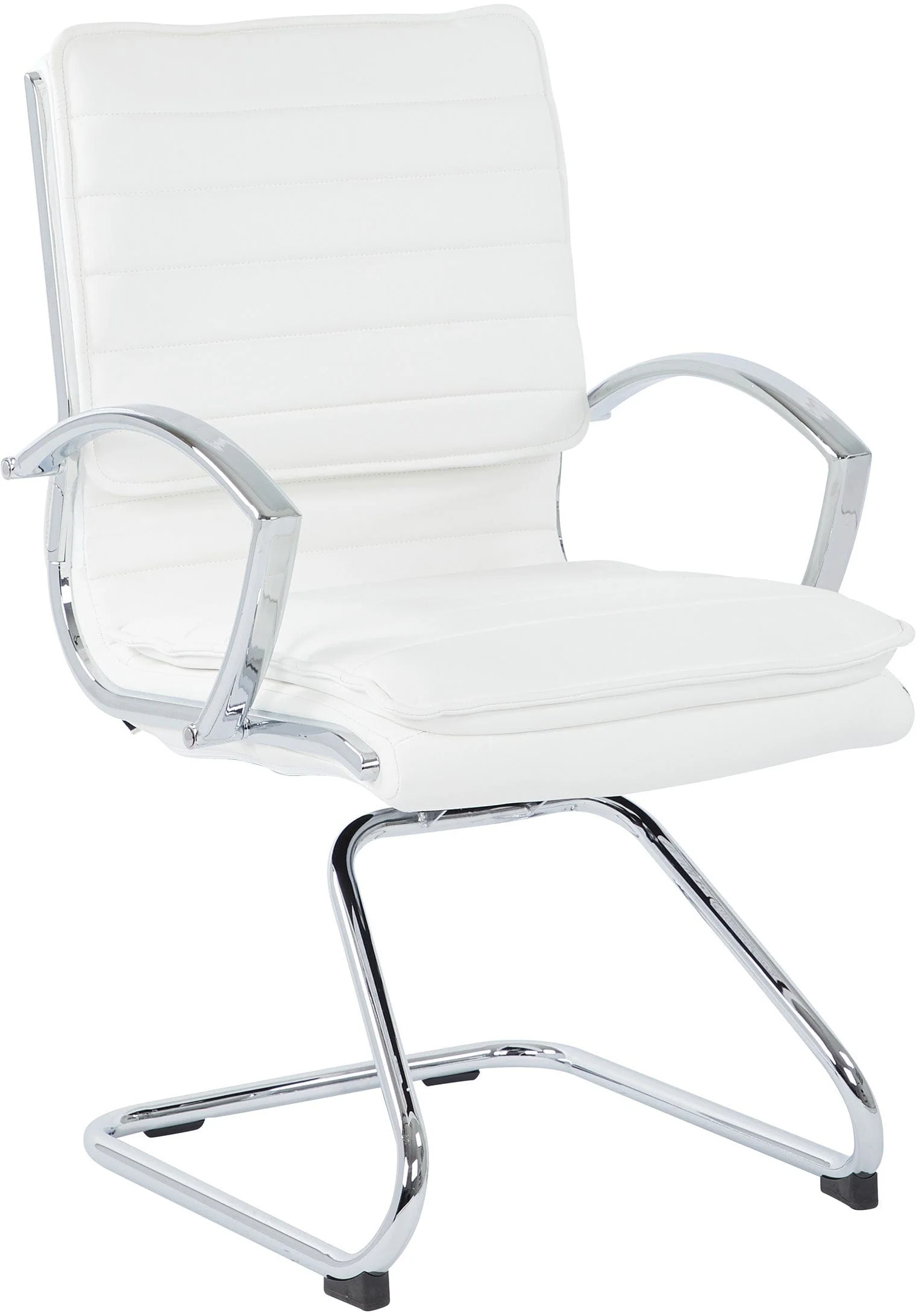 Office Star Guest Faux Leather Chair [SPX23595C] - Image 2