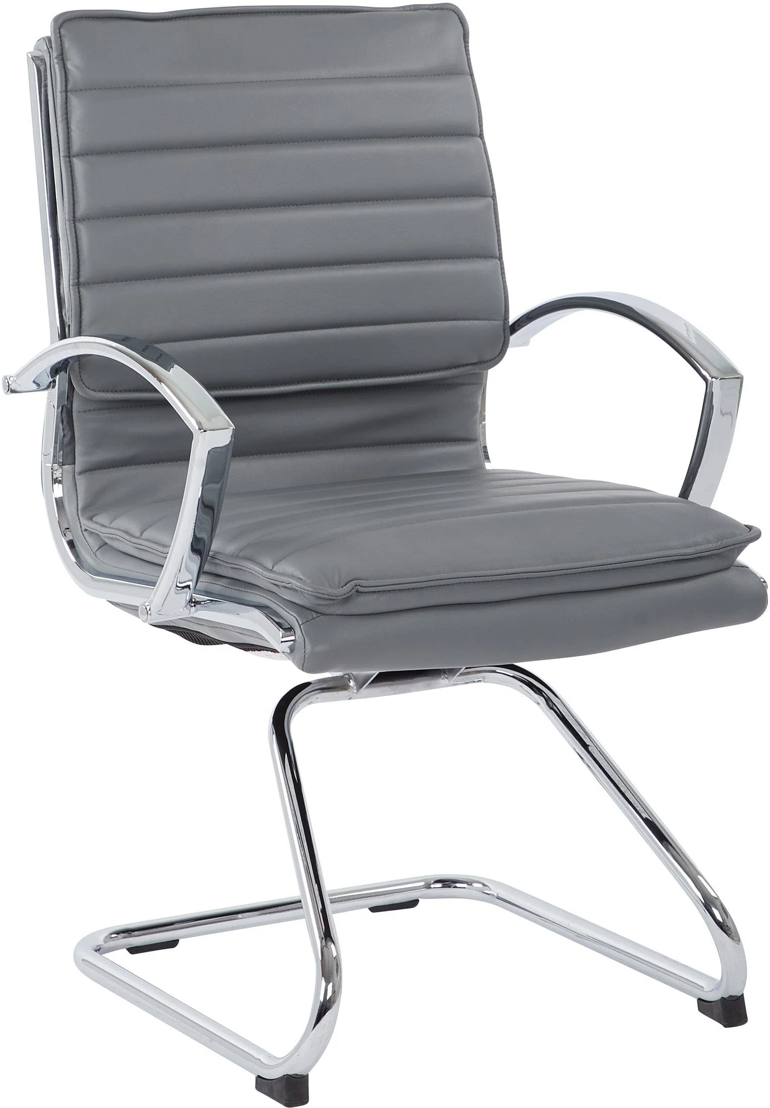 Office Star Guest Faux Leather Chair [SPX23595C] - Image 3
