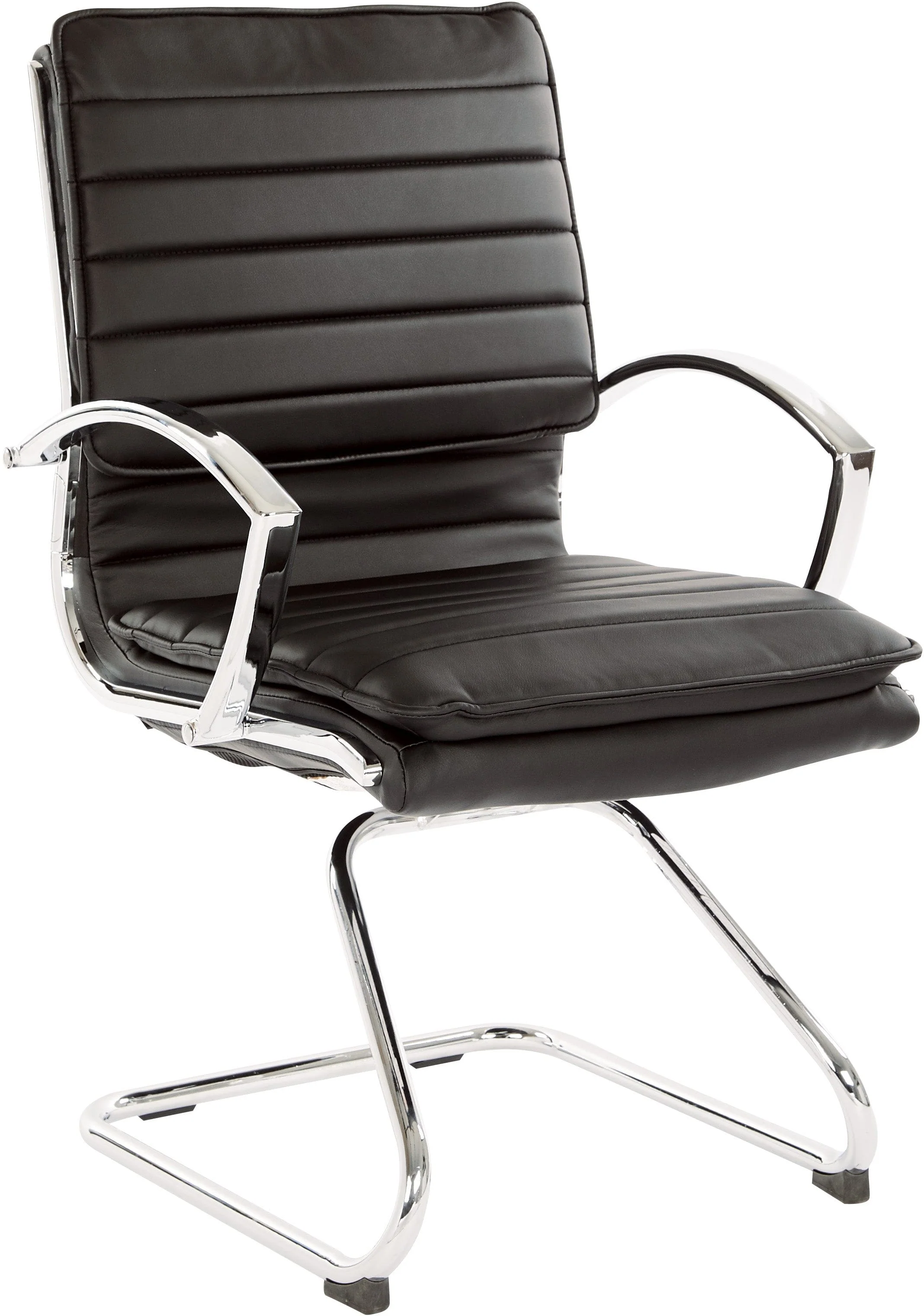 Office Star Guest Faux Leather Chair [SPX23595C] - Image 4