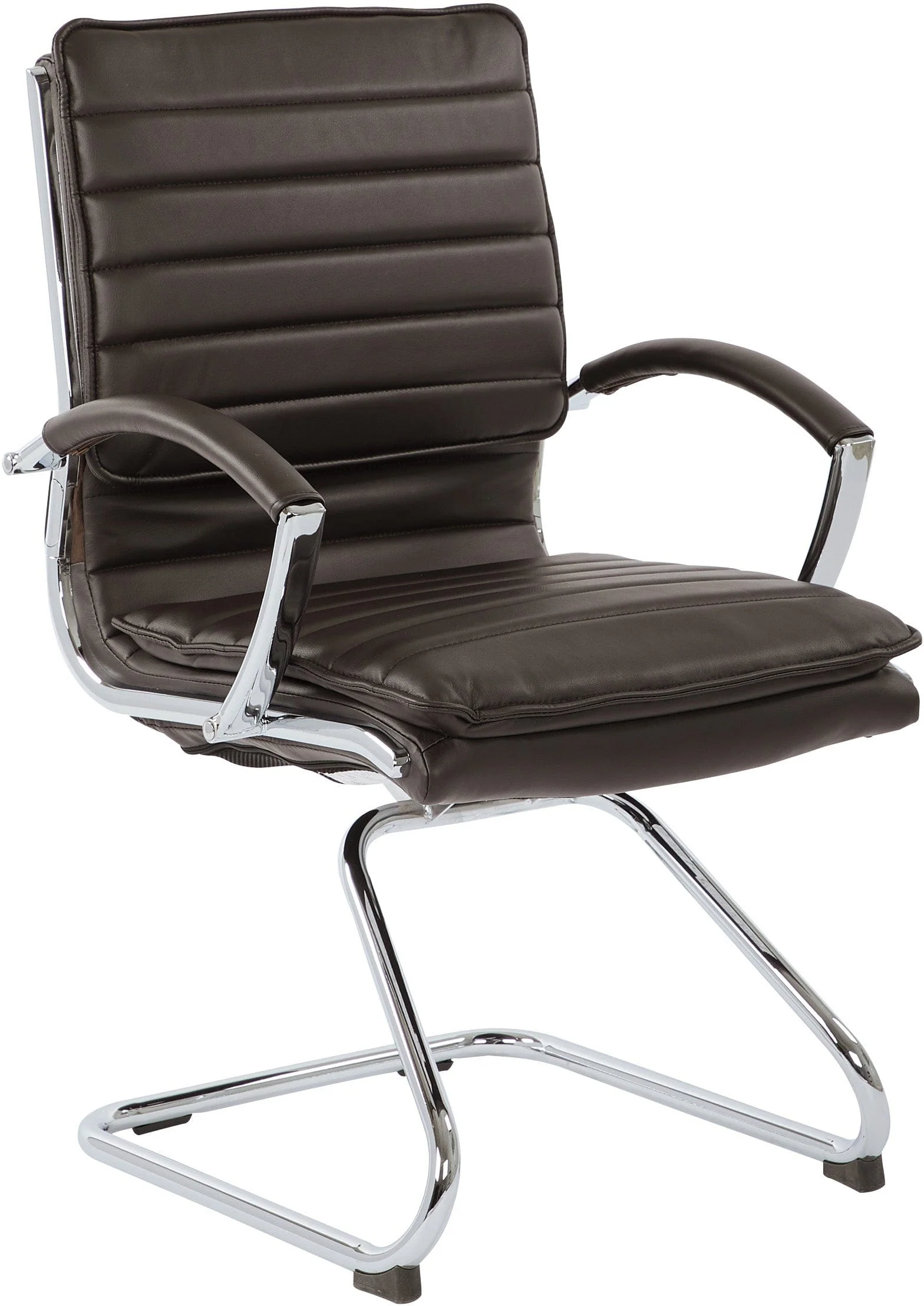 Office Star Guest Faux Leather Chair [SPX23595C] - Image 6