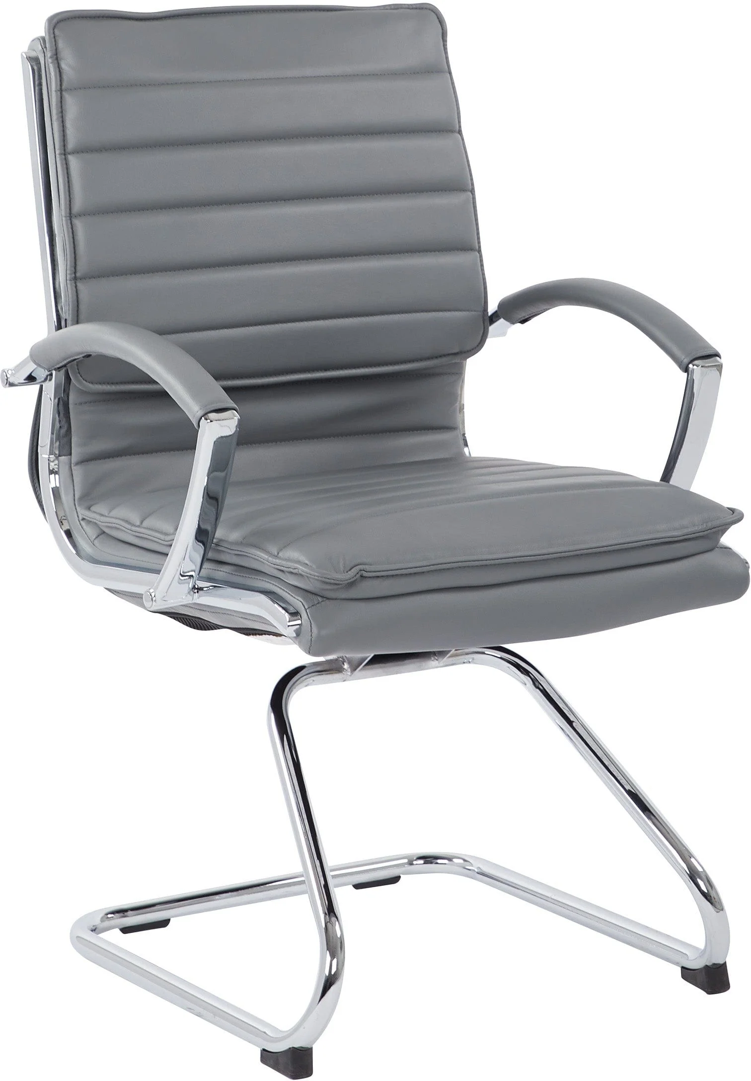 Office Star Guest Faux Leather Chair [SPX23595C] - Image 8