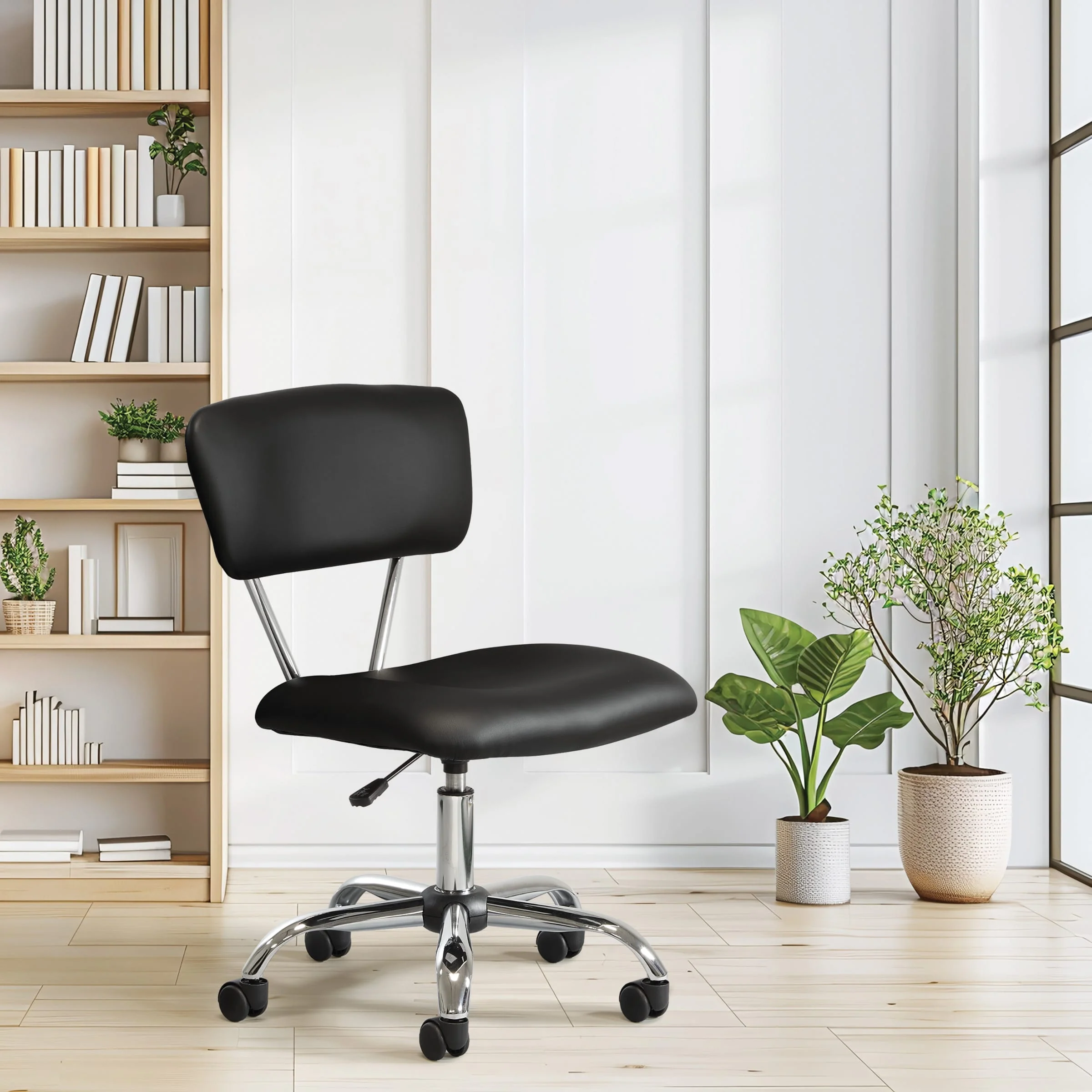 Office Star Ave Six Vista Task Office Chair In Vinyl [ST181] - Image 2