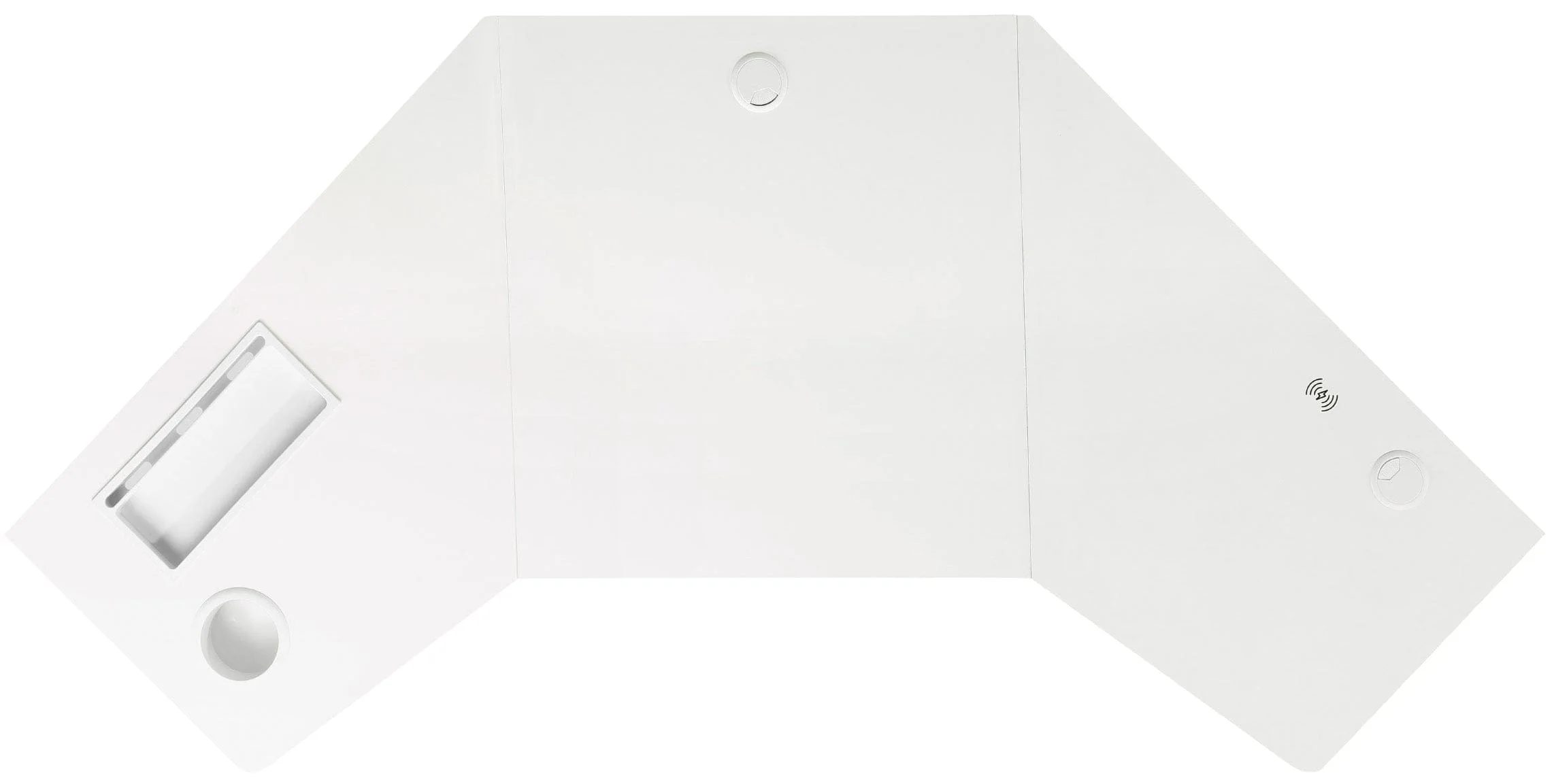 Office Star Stealth Corner Sit-to-Stand Electric Height Desk [STH4848] - Image 11