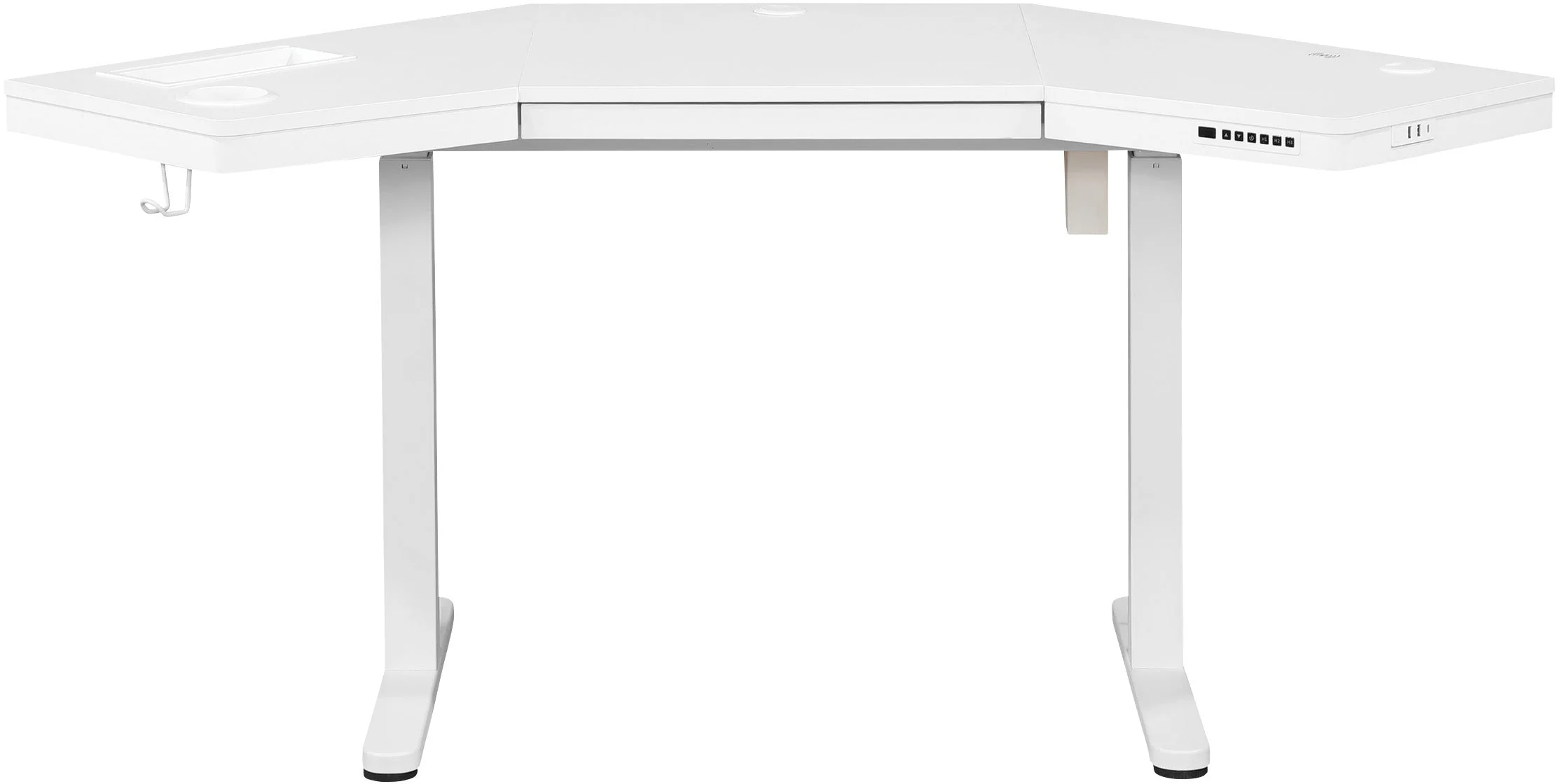 Office Star Stealth Corner Sit-to-Stand Electric Height Desk [STH4848] - Image 5