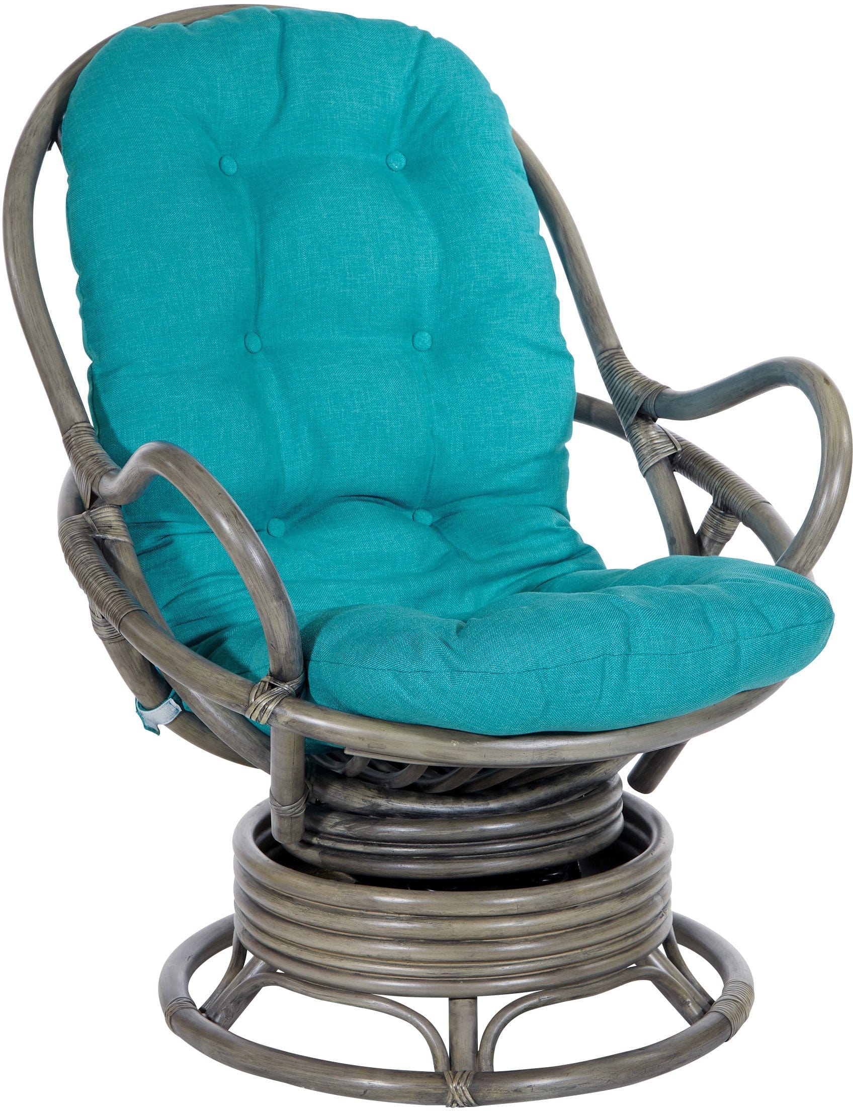 Office Star Tahiti Rattan Swivel Rocker [TAH320] - Image 2