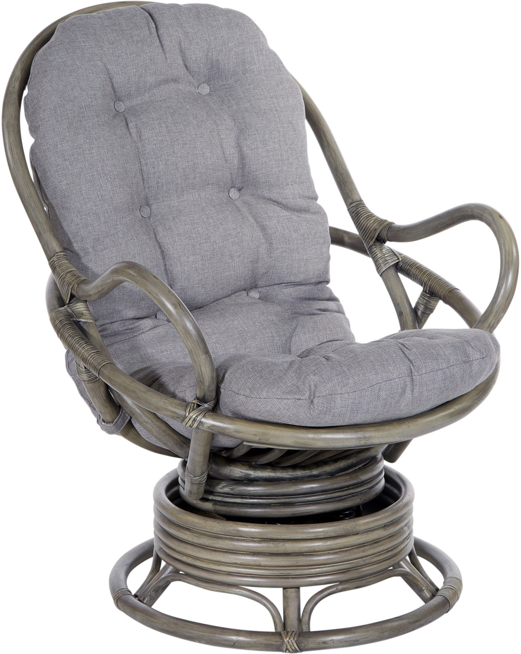 Office Star Tahiti Rattan Swivel Rocker [TAH320] - Image 3