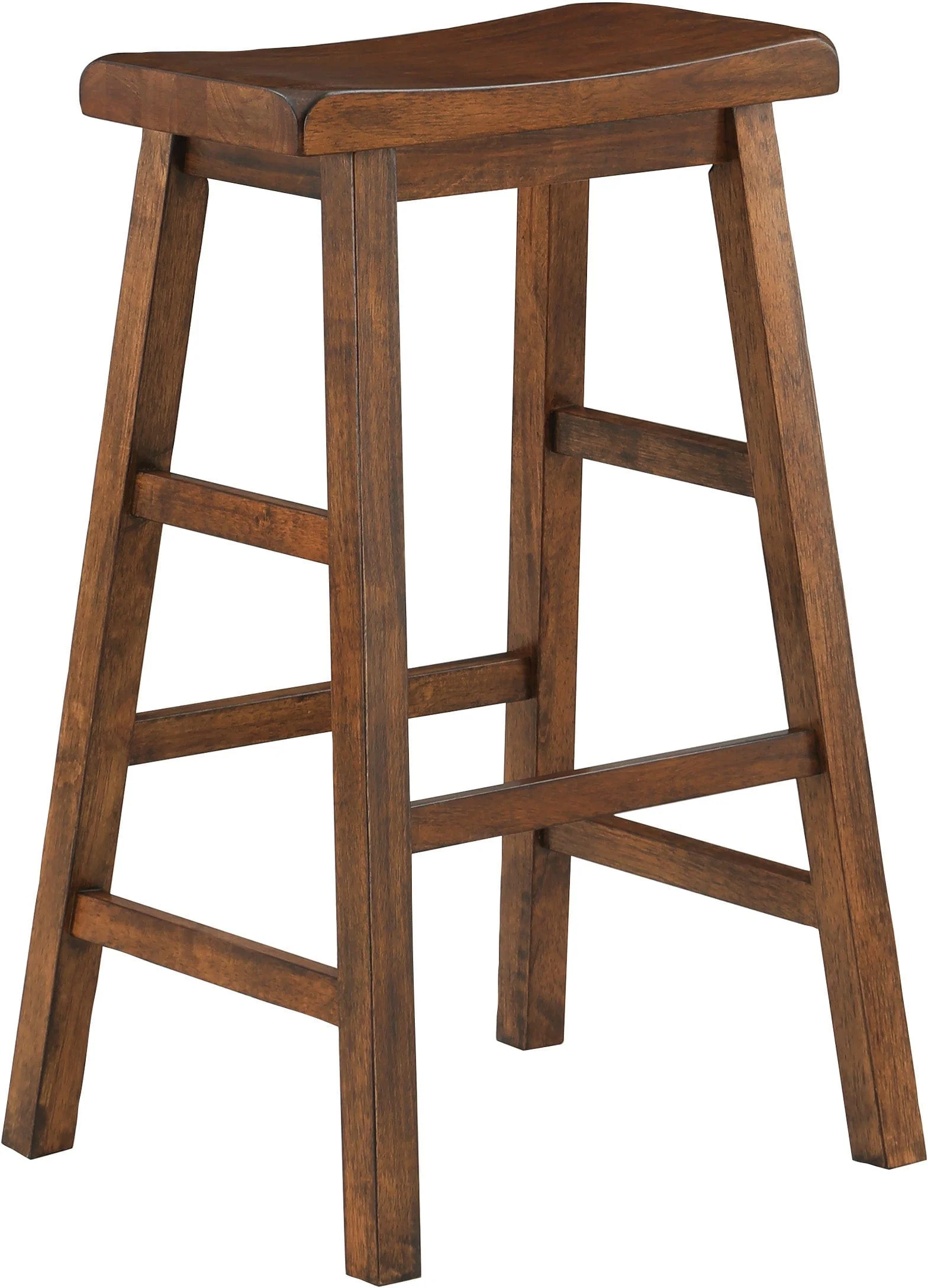 Office Star Tulsa 29" Saddle Stool, 2-Pack [TUL29] - Image 4