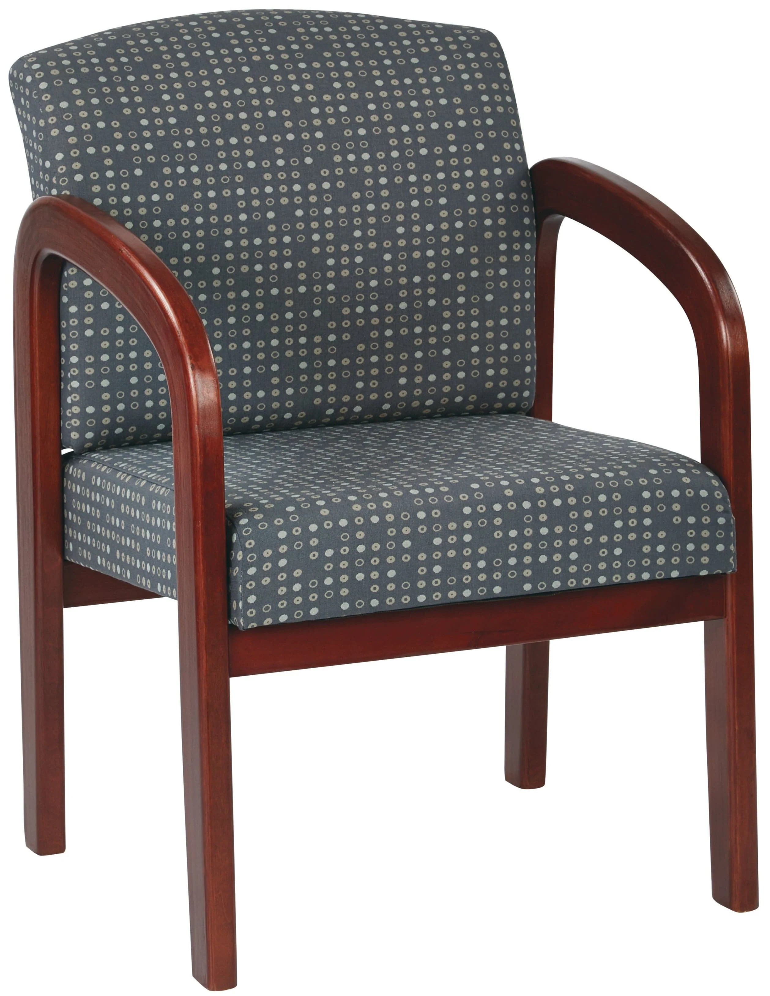 Office Star Work Smart™ Cherry Finish Wood Visitor Chair [WD387]