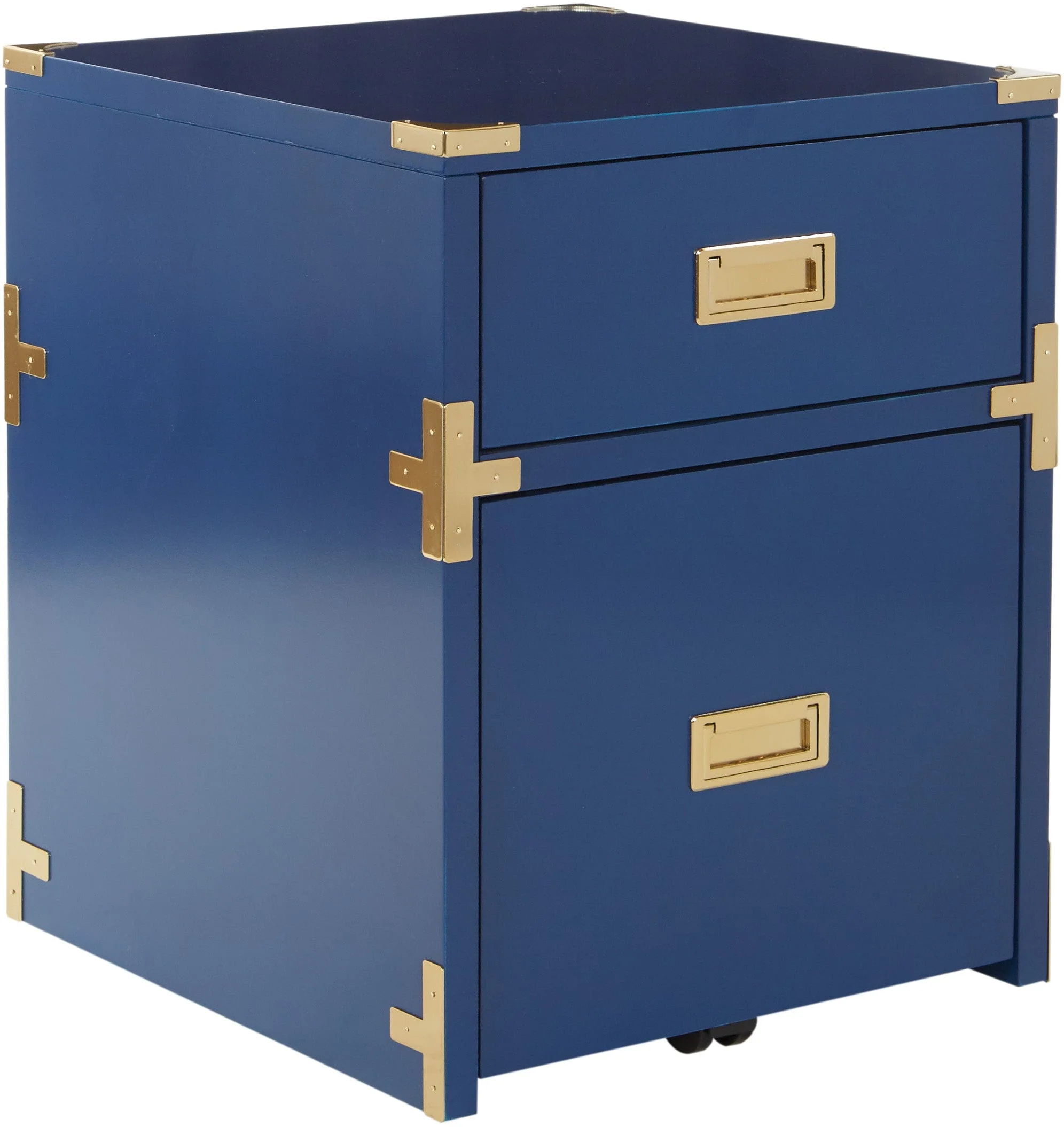 Office Star Wellington 2 Drawer File Cabinet [WEL1482] - Image 2