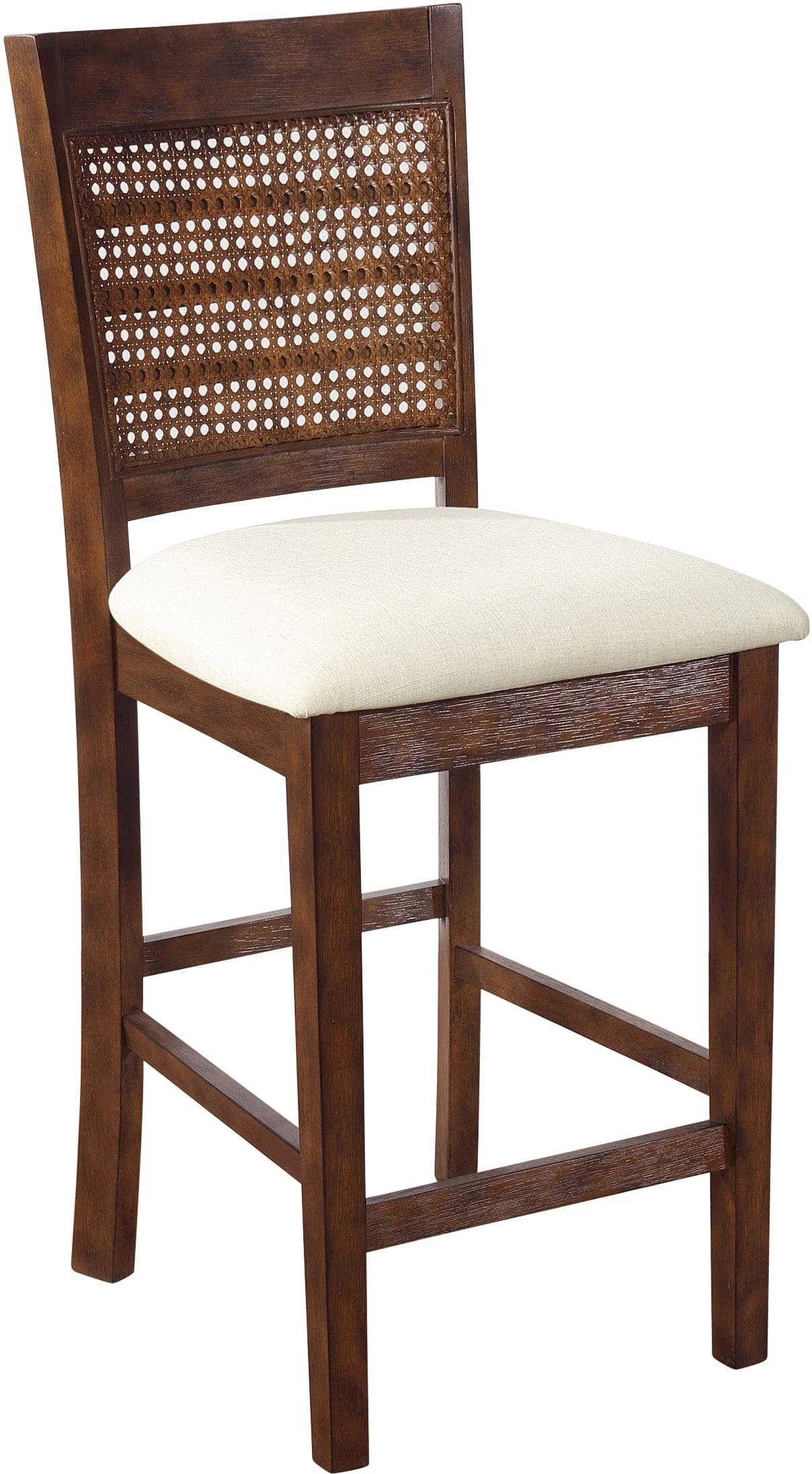 Office Star Walden 24" Cane Back Stool, 2-Pack [WLD24] - Image 3