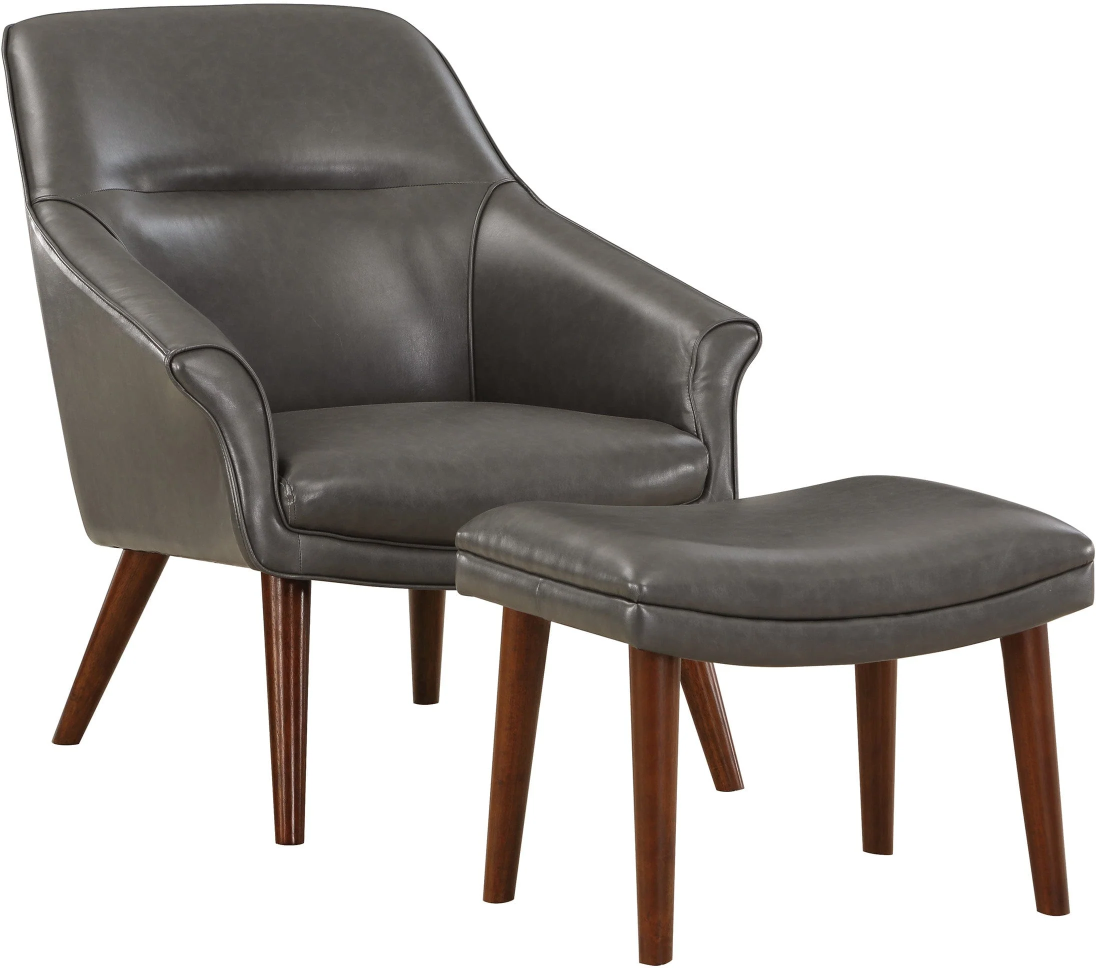 Office Star Waneta Chair and Ottoman [WNT] - Image 3