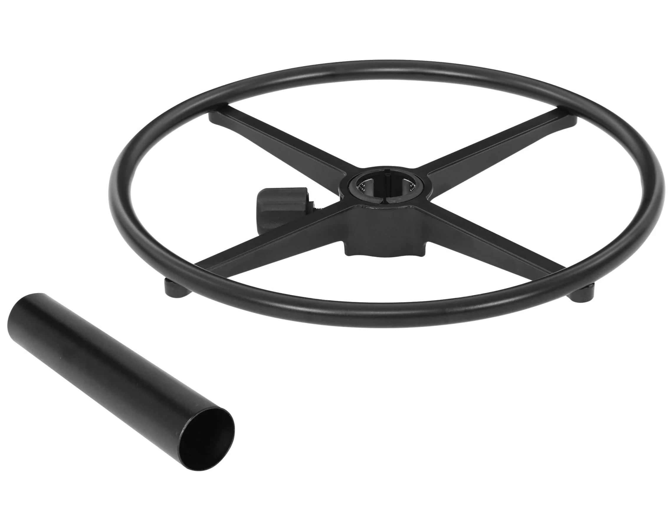 Office Star Work Smart™ Black Metal Footring Stool Kit [SK-7]