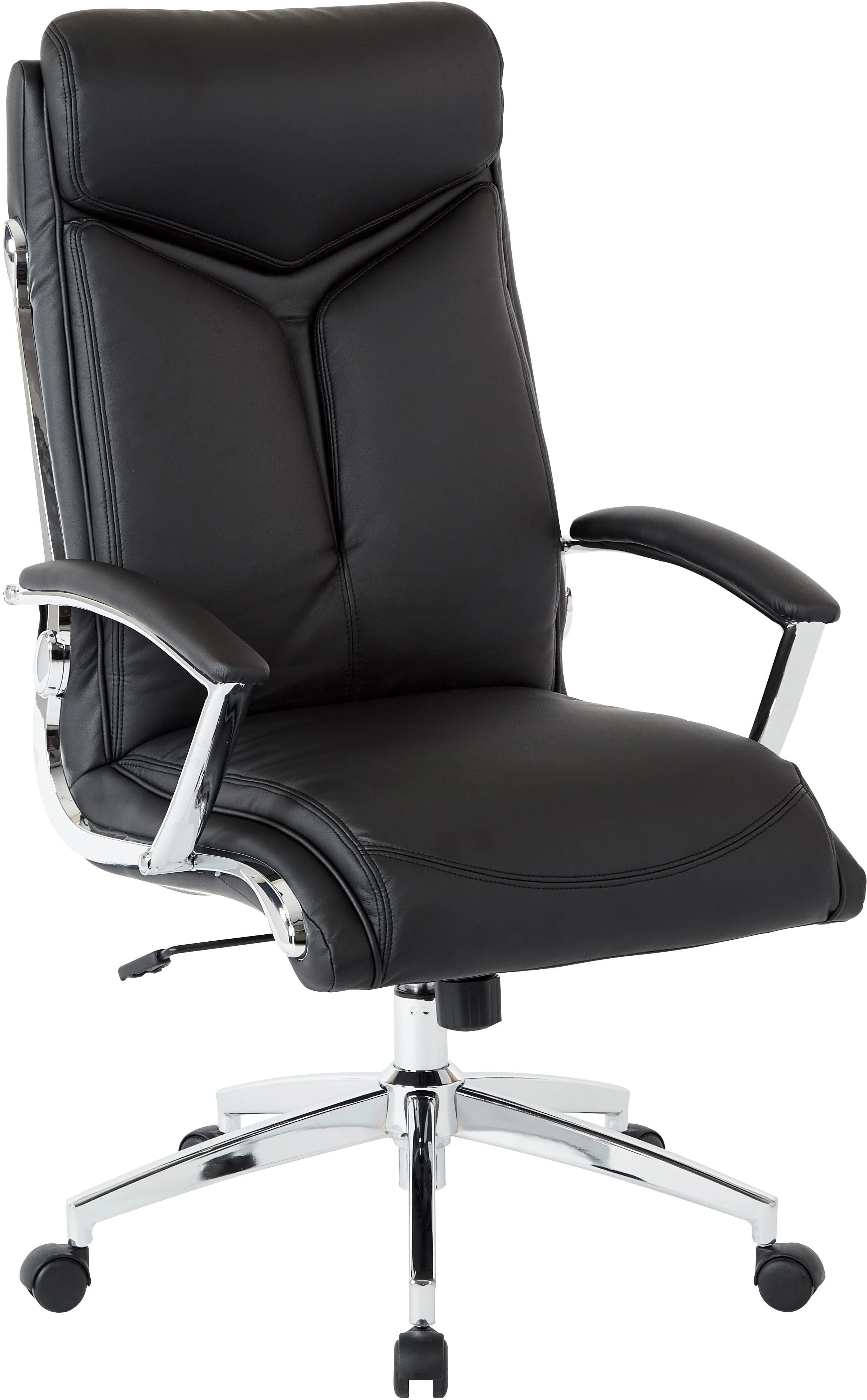 Office Star Work Smart™ Executive High Back Chair Faux Leather [FL90071C] - Image 2