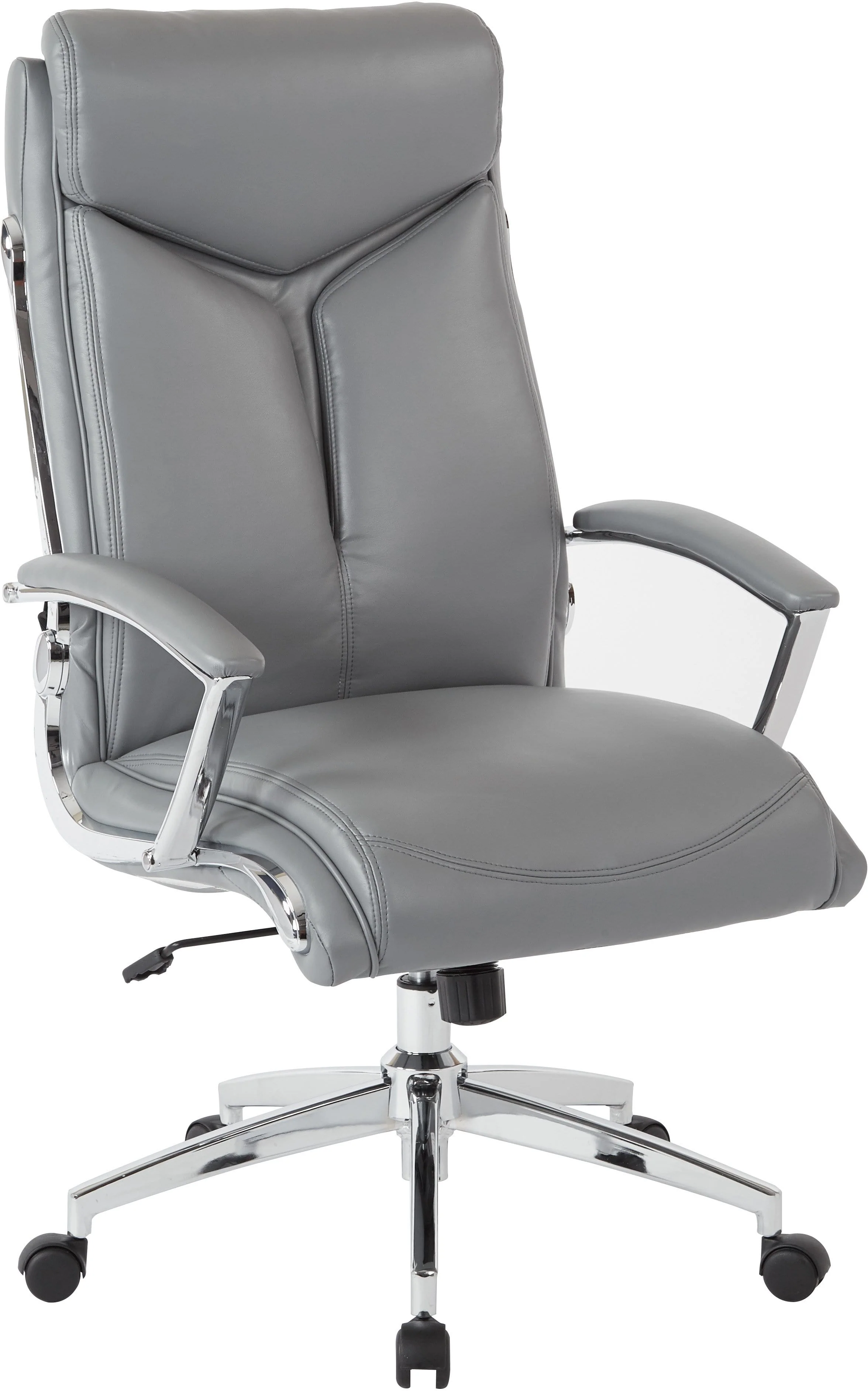 Office Star Work Smart™ Executive High Back Chair Faux Leather [FL90071C] - Image 4