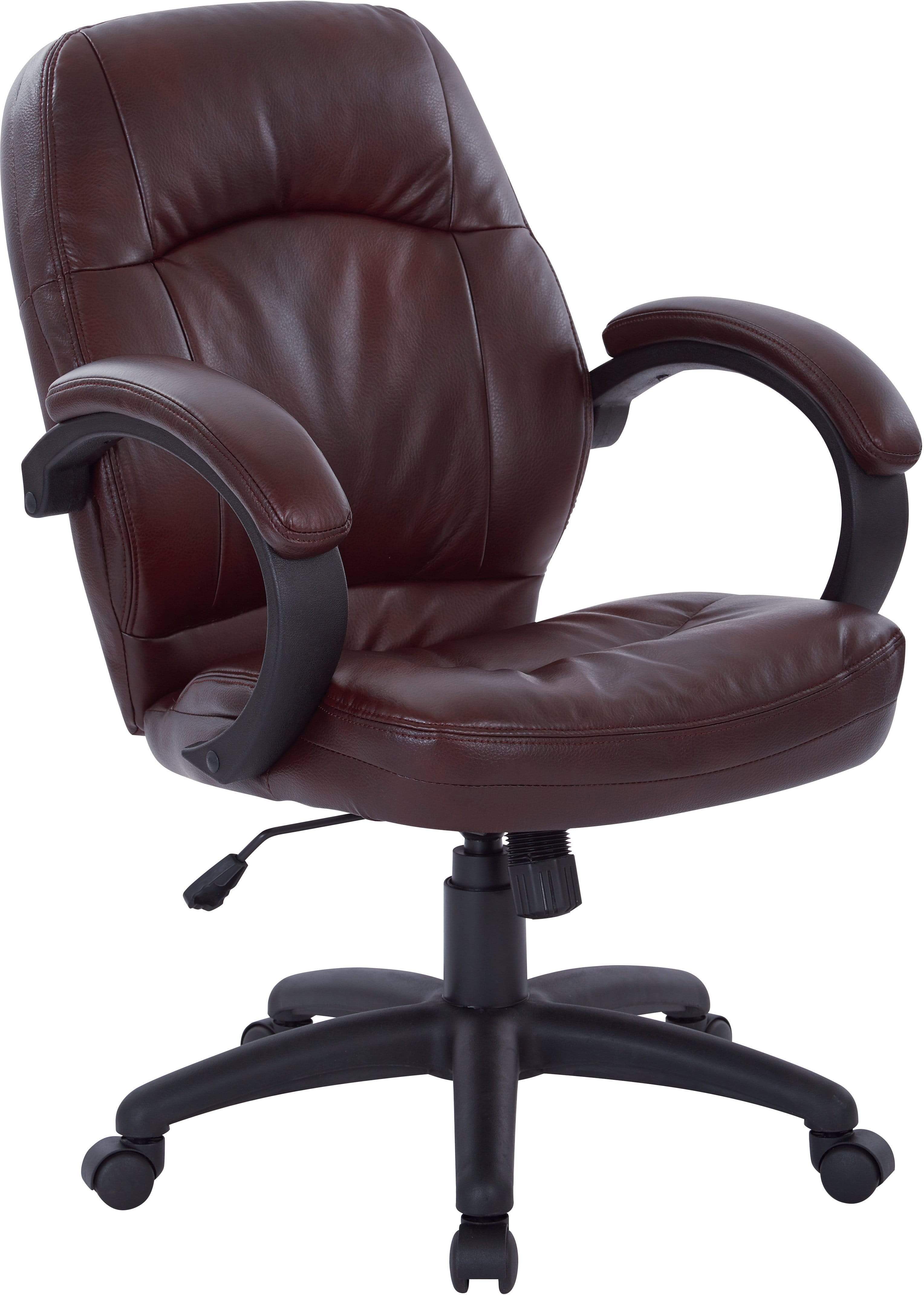 Office Star Work Smart™ Deluxe Faux Leather Managers Chair [FL605] - Image 3