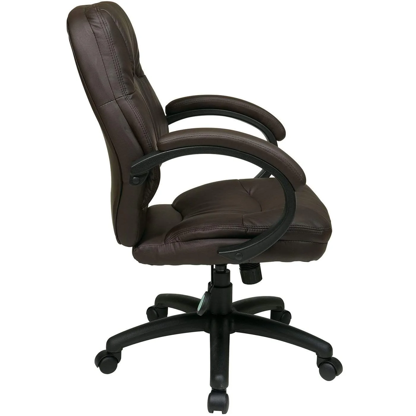 Office Star Work Smart™ Deluxe Faux Leather Managers Chair [FL605] - Image 6