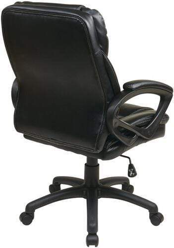 Office Star Work Smart™ Faux Leather Managers Chair [FL660] - Image 5