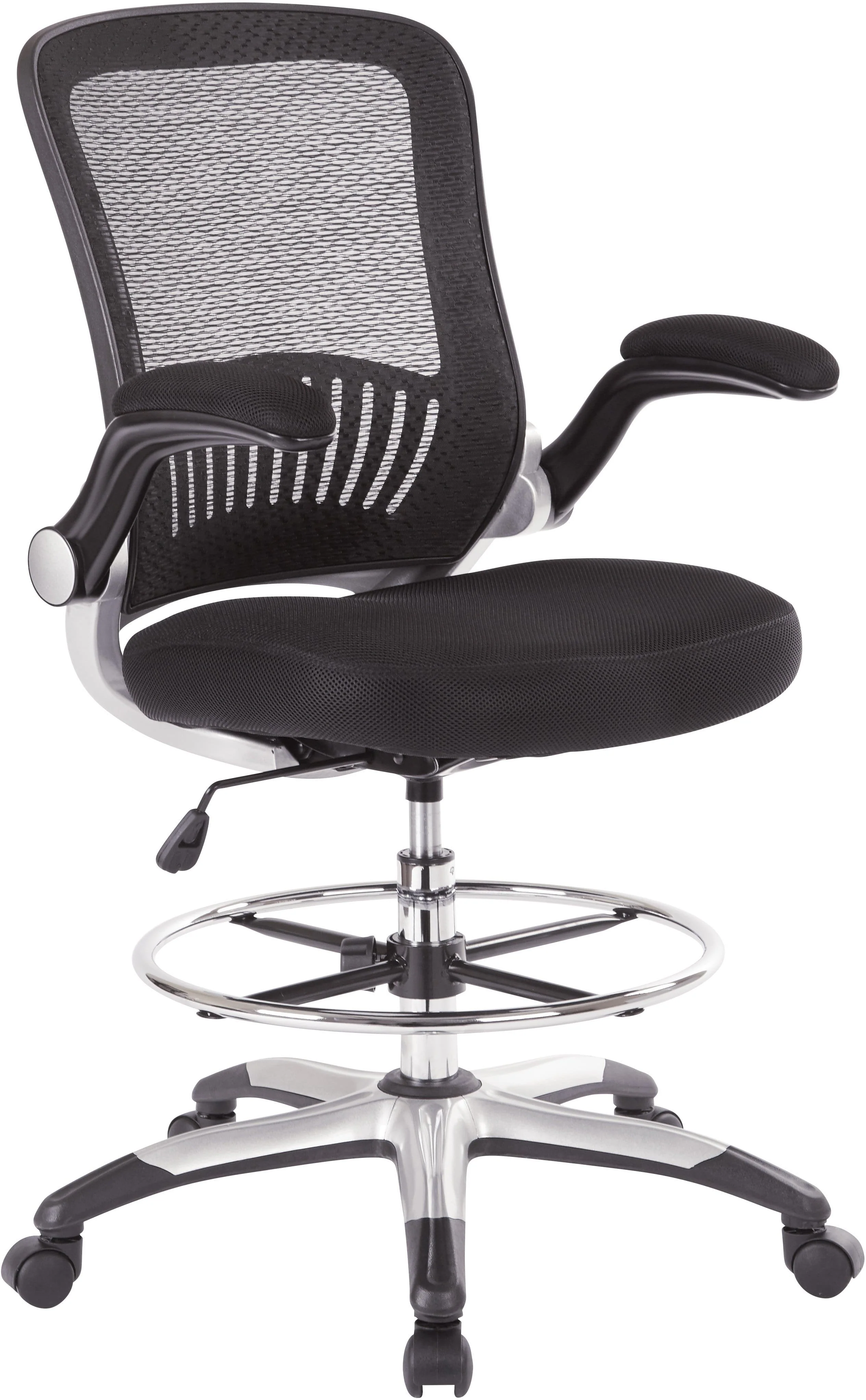 Office Star Work Smart™ Mesh Back Drafting Chair [DCY69006] - Image 2