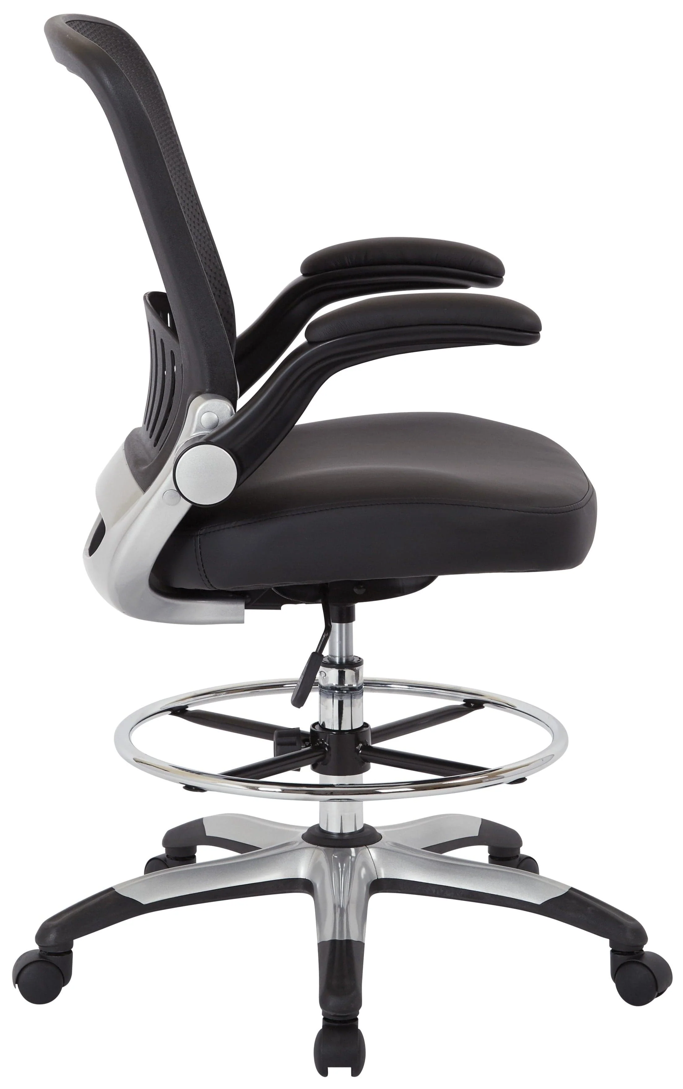 Office Star Work Smart™ Mesh Back Drafting Chair [DCY69006] - Image 4