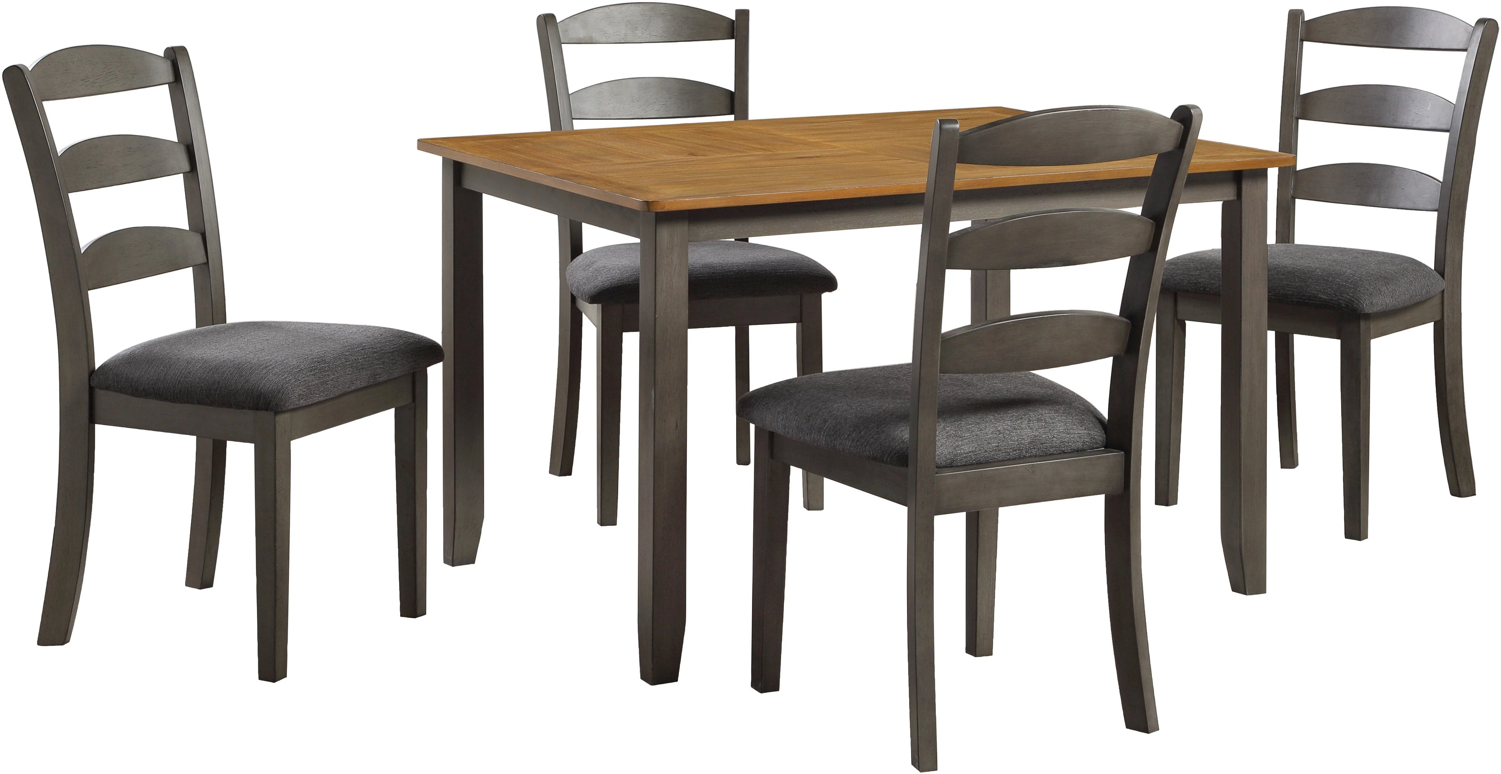 Office Star West Lake Dining Table Set, 5-Piece [WSK3247K] - Image 2