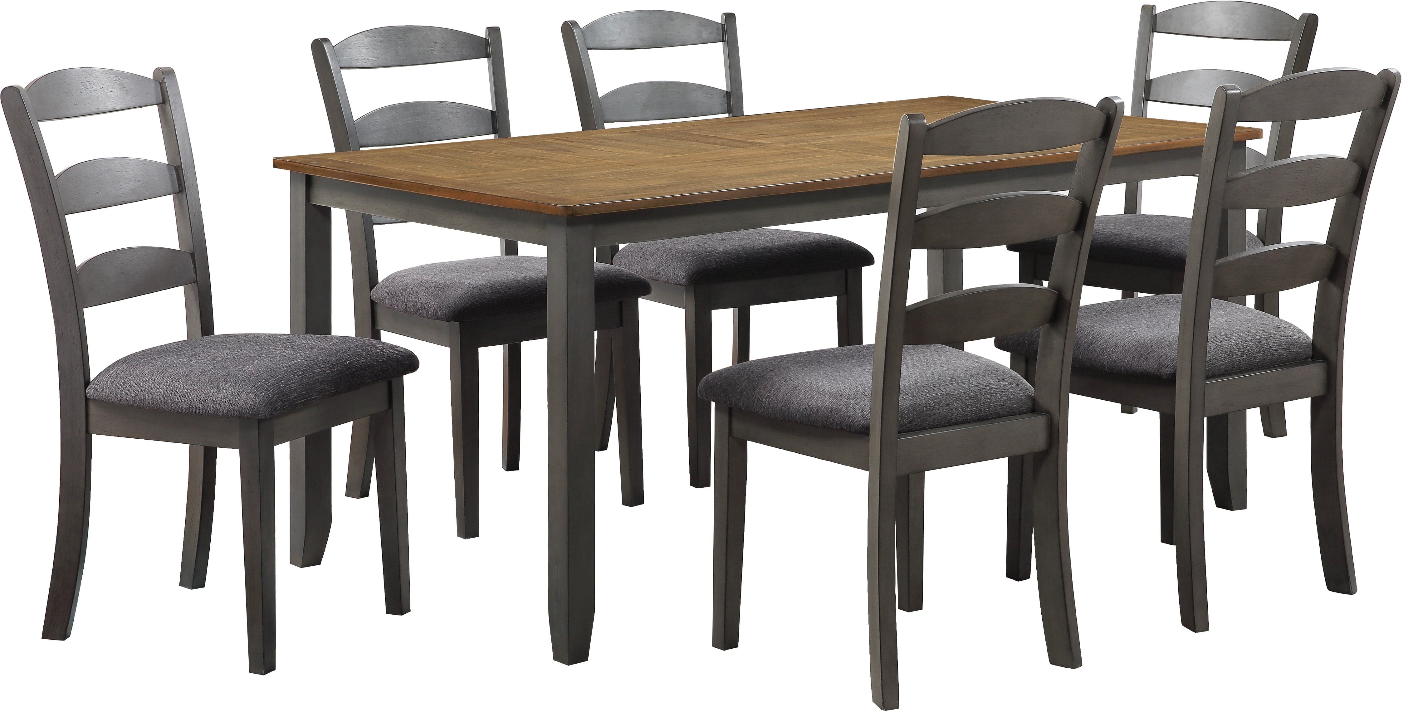 Office Star West Lake Dining Table Set, 7-Piece [WSK3266K] - Image 2