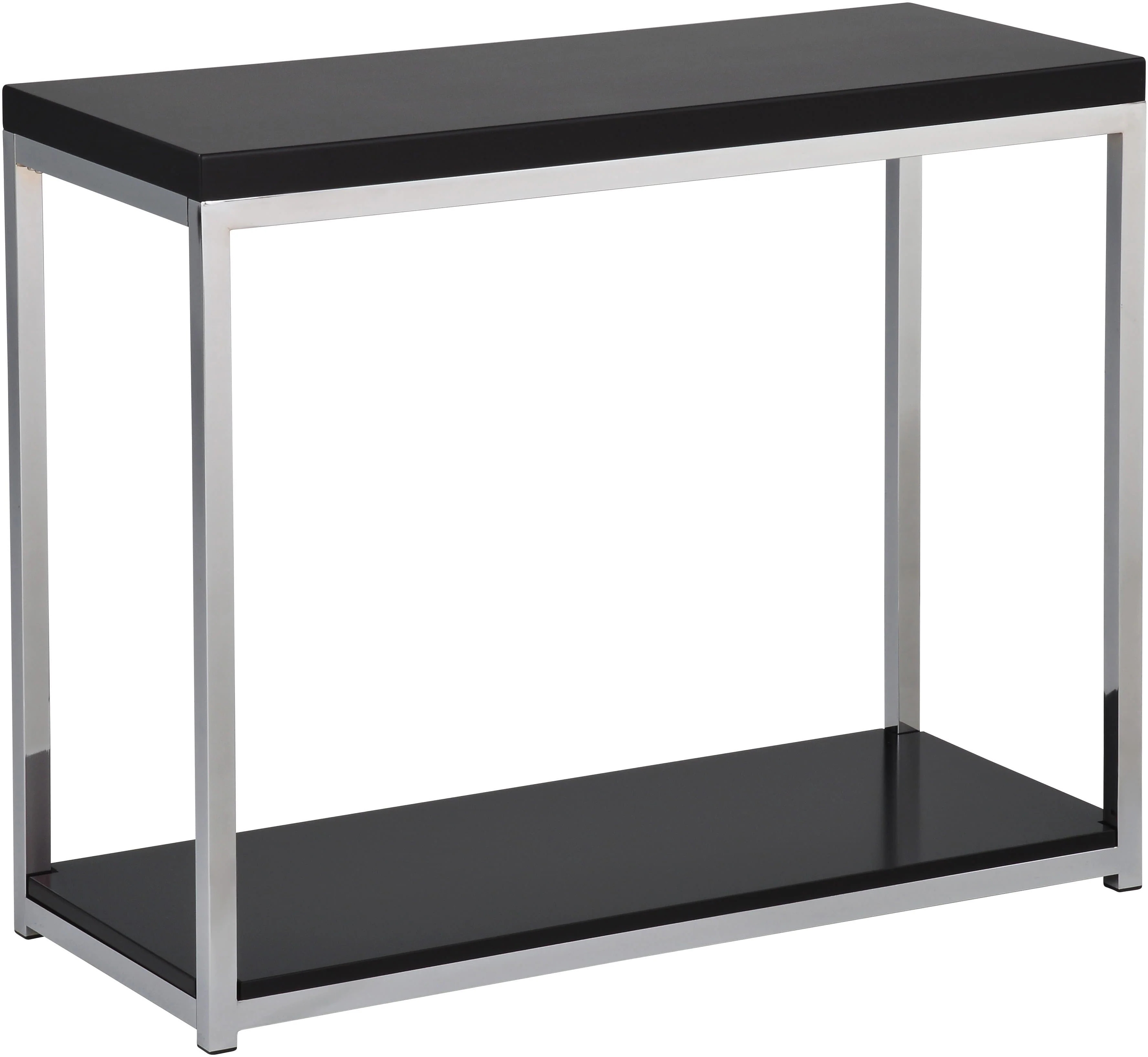 Office Star Ave Six Wall Street Foyer Table in White [WST07] - Image 2