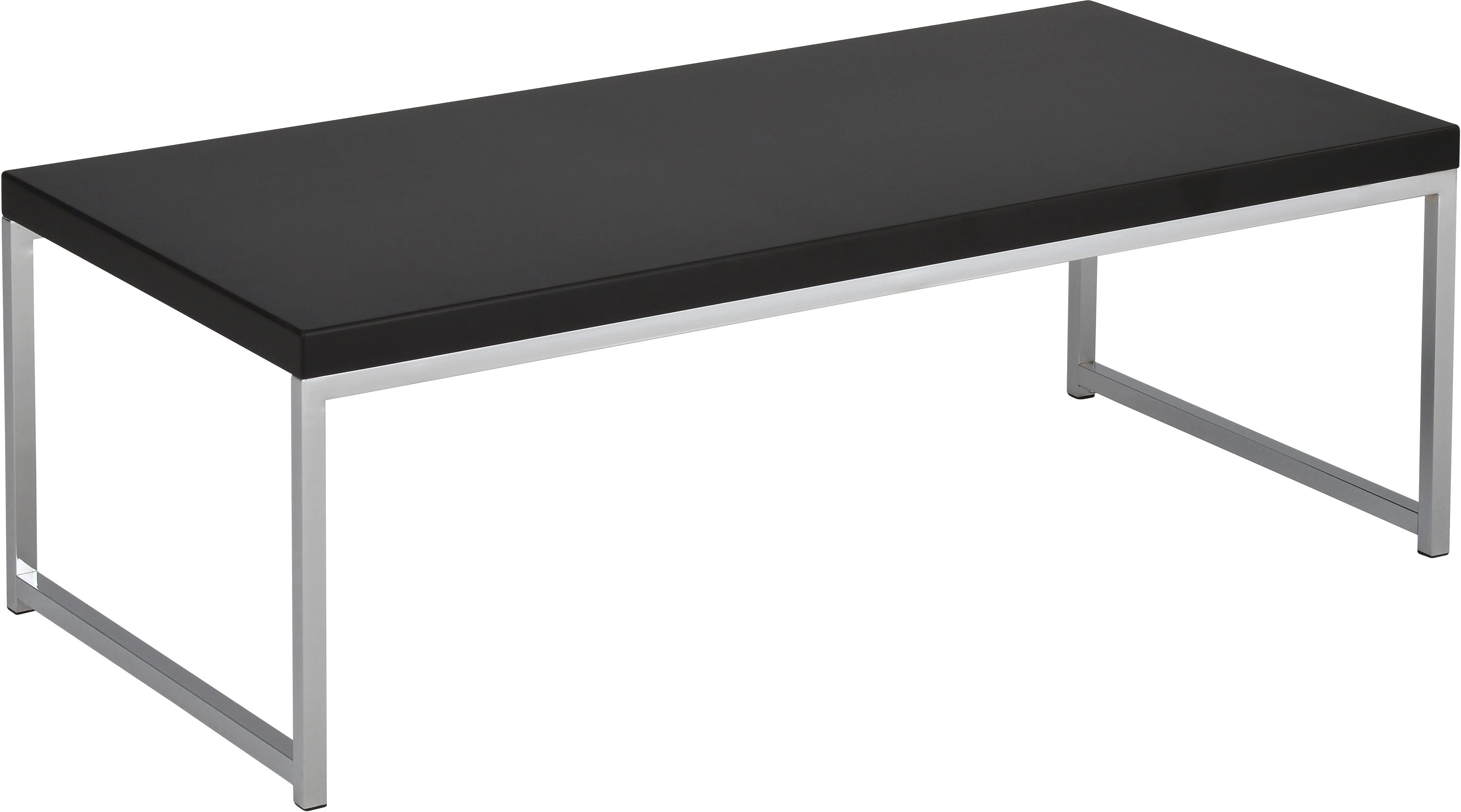 Office Star Ave Six Wall Street Coffee Table in White [WST12] - Image 5