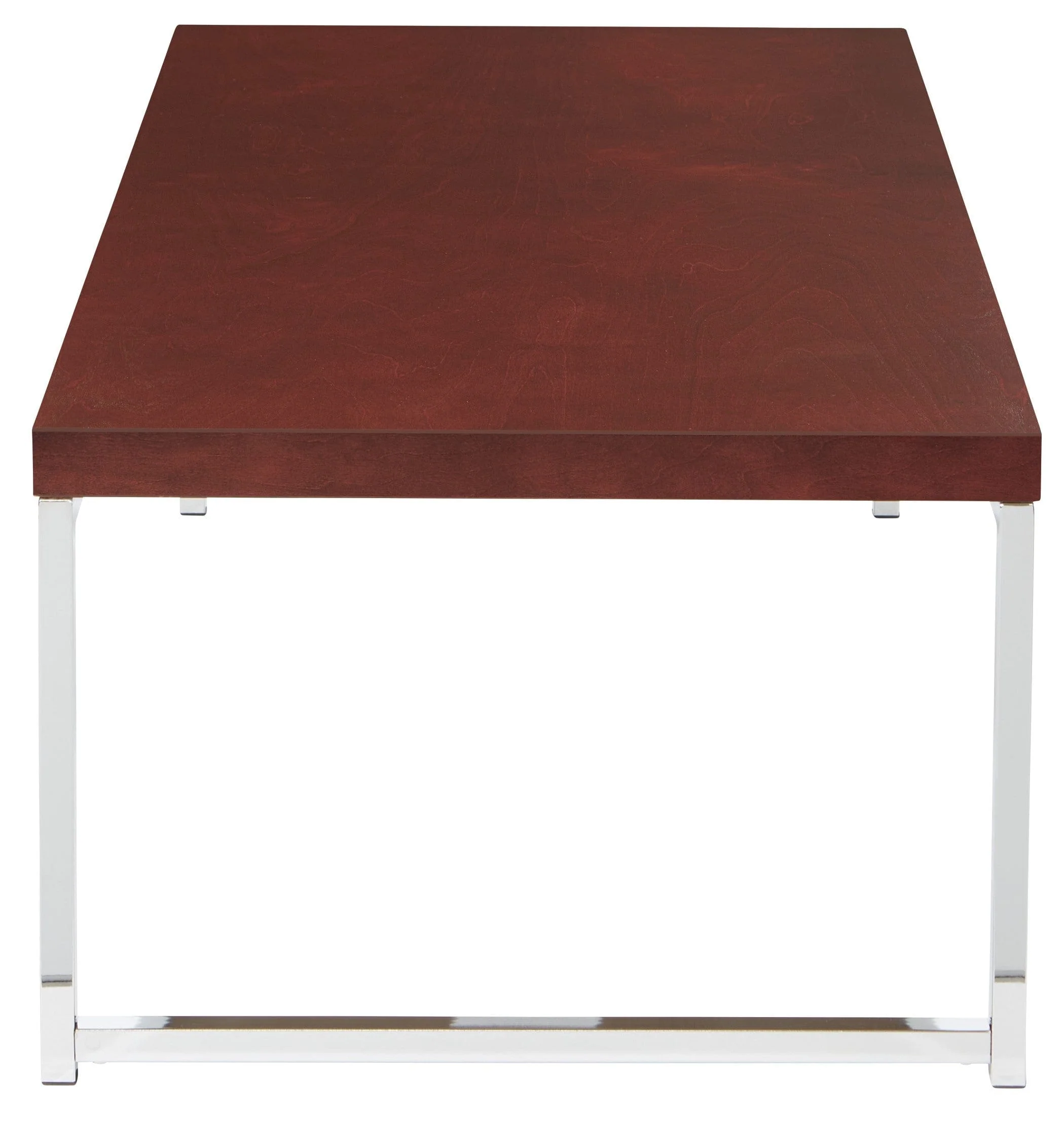 Office Star Ave Six Wall Street Coffee Table in White [WST12] - Image 7