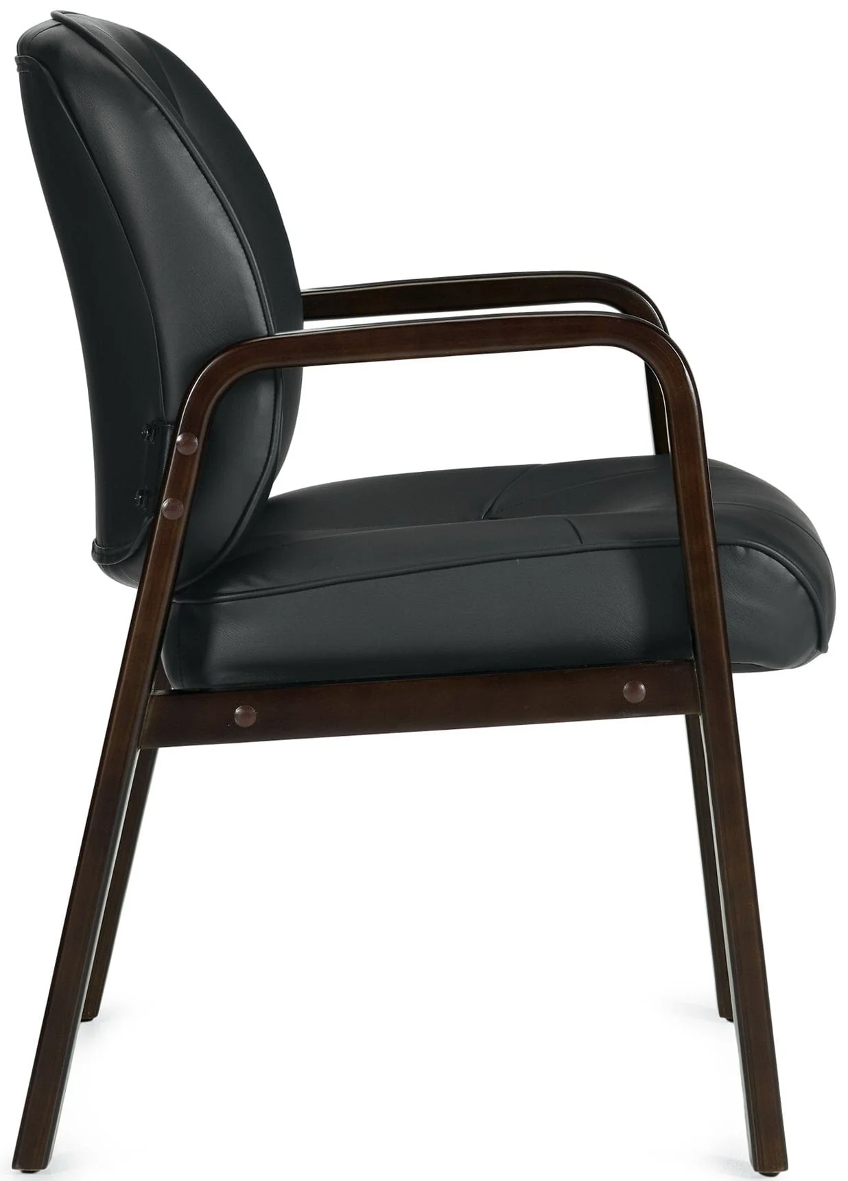 Offices To Go Luxhide Leather Executive Side Chair [OTG11770] - Image 5