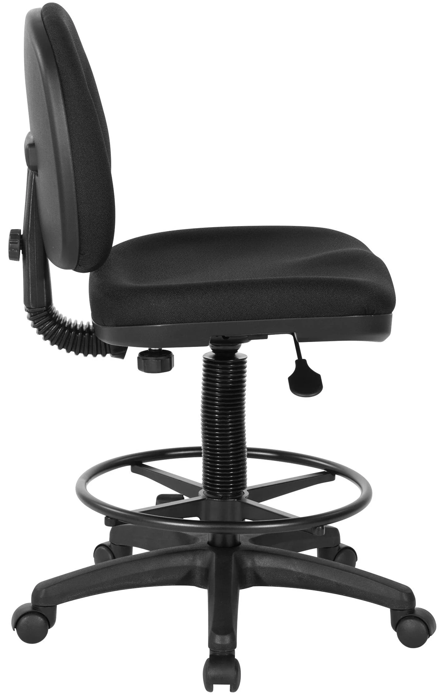 Work Smart Lumbar Support Sit-Stand Drafting Chair [DC640] - Image 2