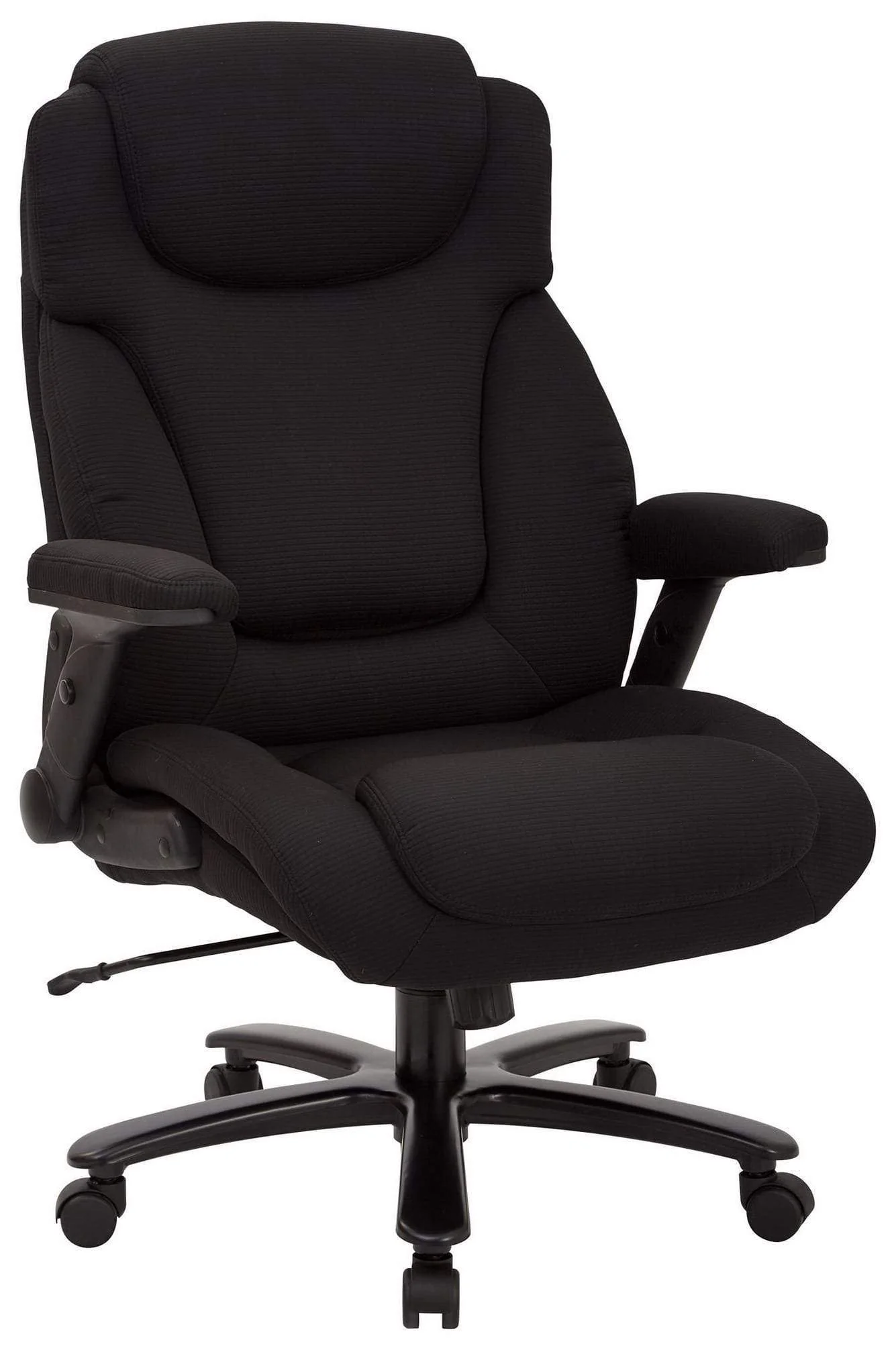 Pro Line II High Back Big and Tall Task Chair - Black Fabric [39203]