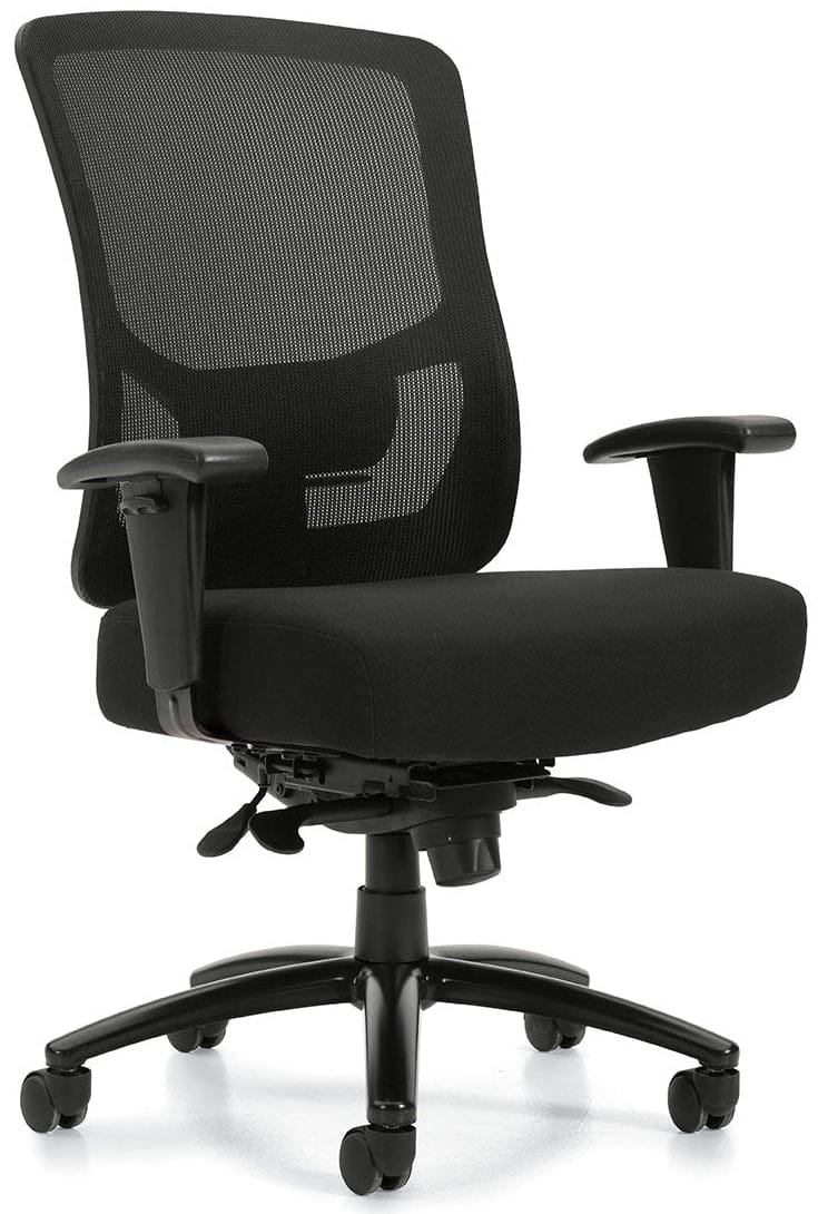 Offices To Go Mesh ack Heavy Duty 24 Hour Chair [OTG10703] - Image 2