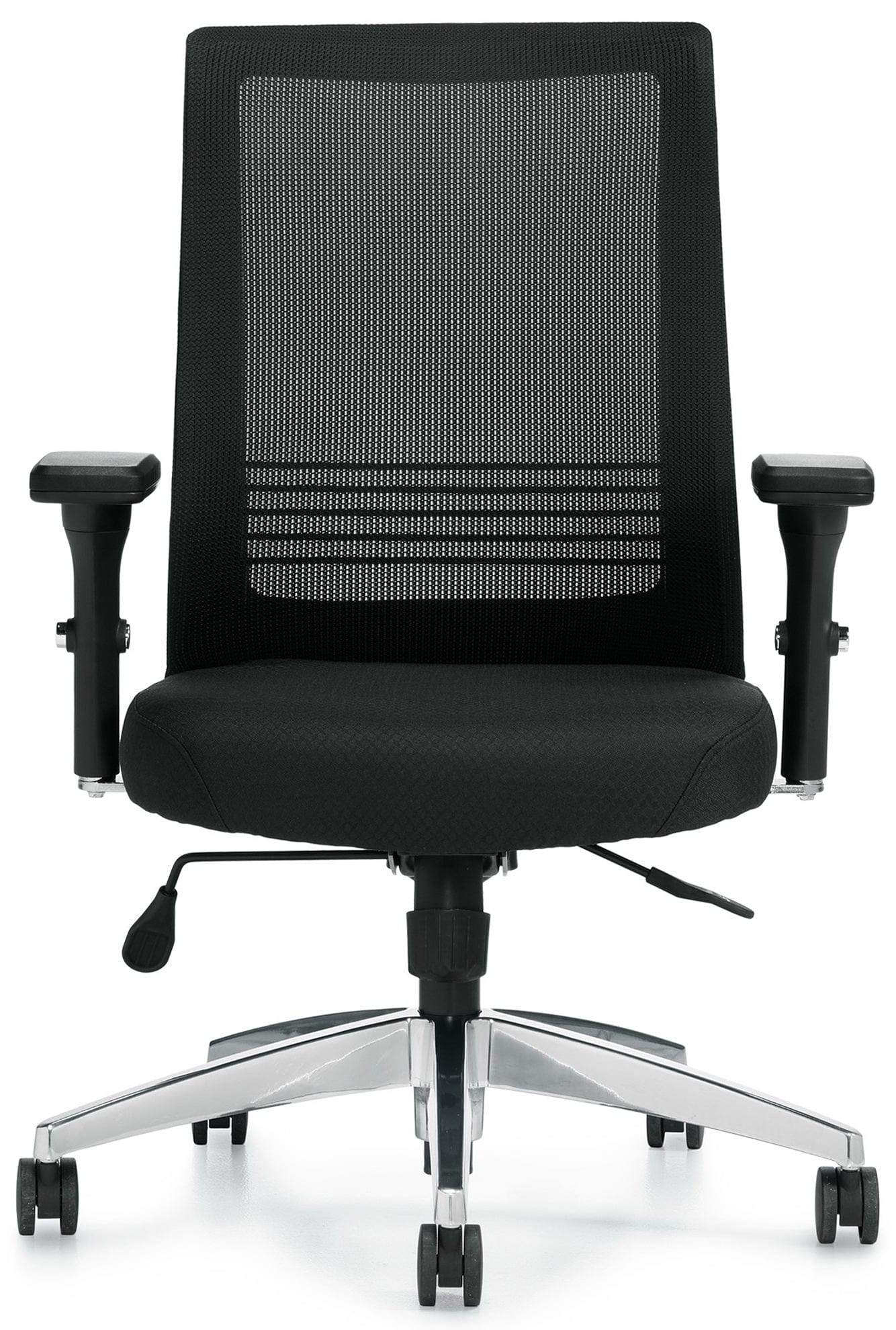 Offices To Go Mesh ack Office Chair with Chrome ase [OTG11325]