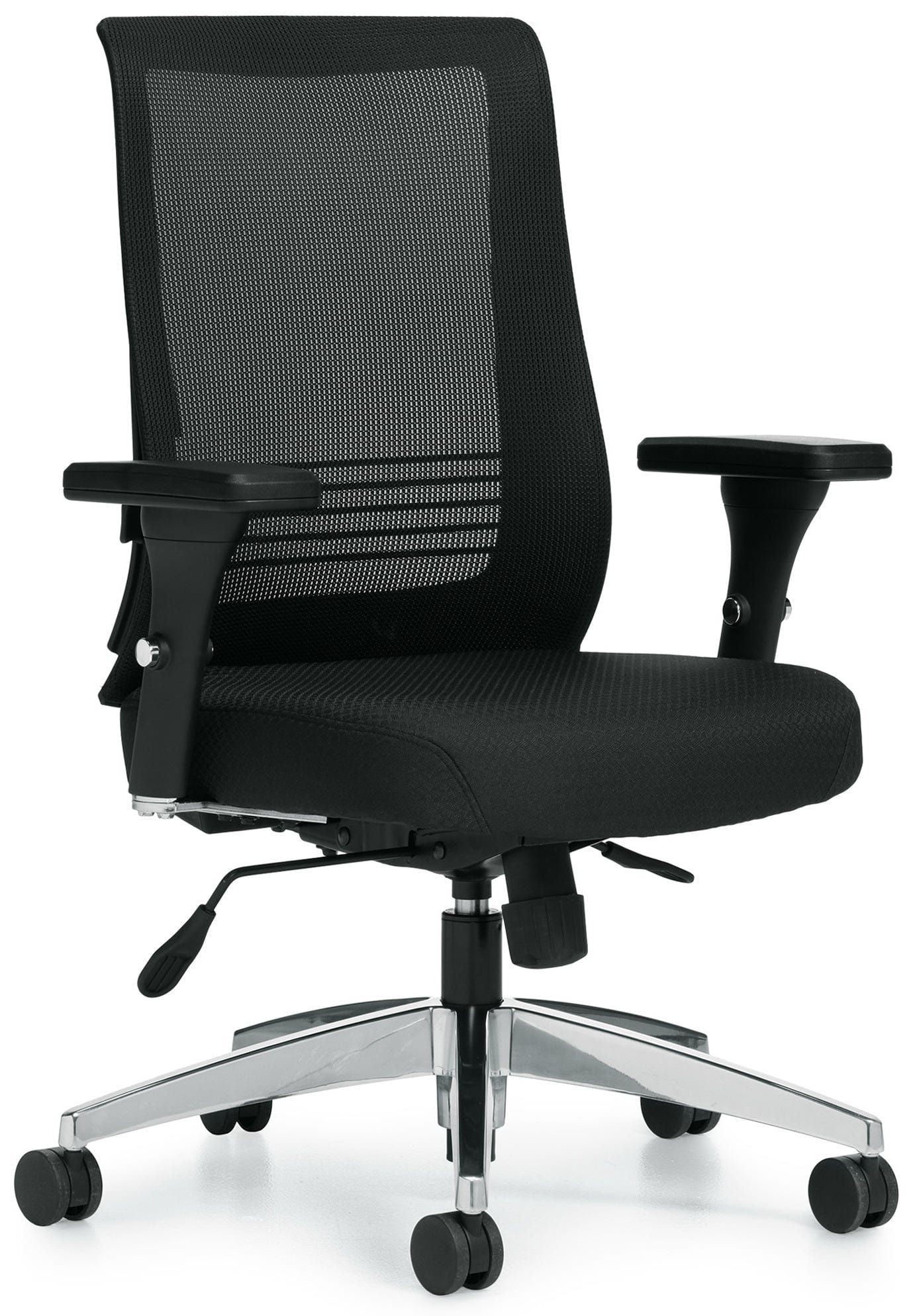 Offices To Go Mesh ack Office Chair with Chrome ase [OTG11325] - Image 2