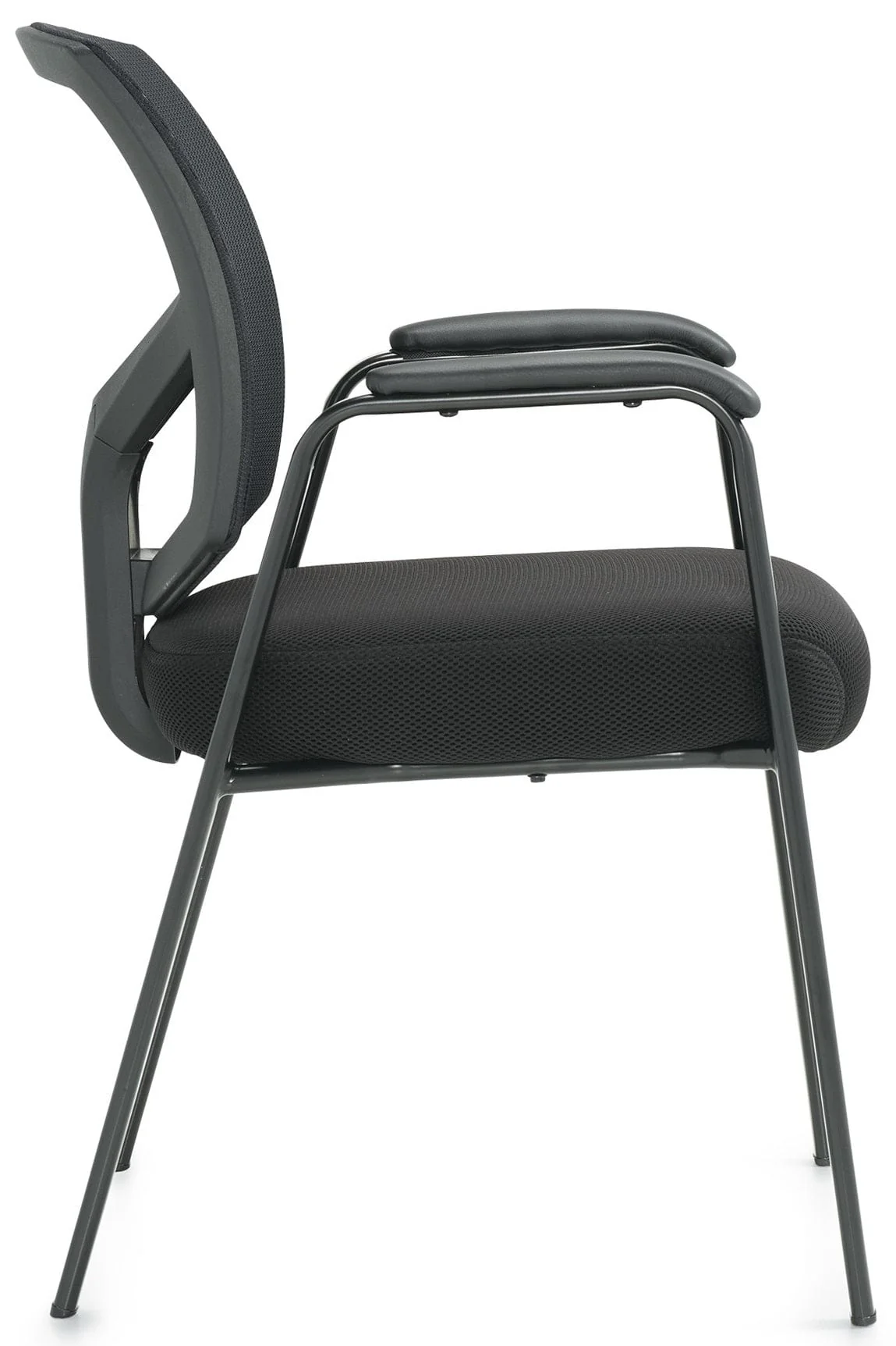 Offices To Go Contemporary Mesh ack Guest Chair [OTG11512] - Image 3