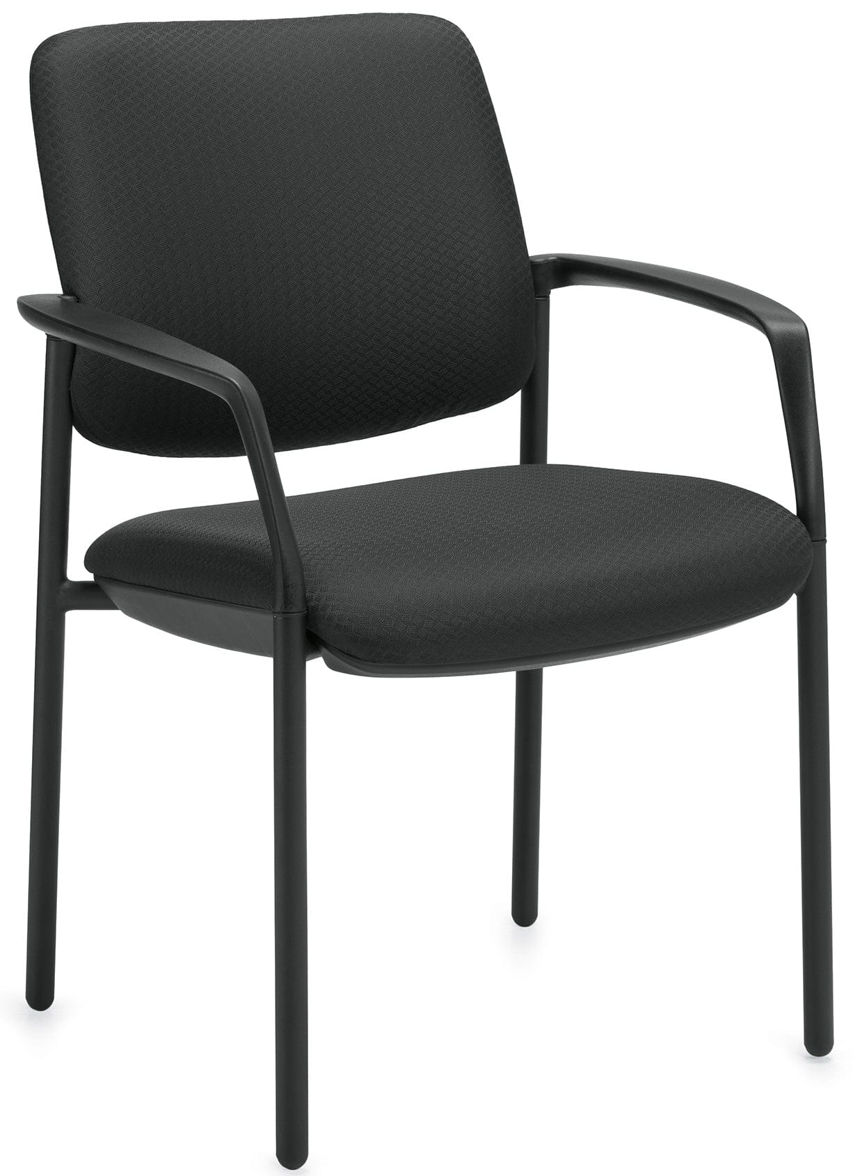 Offices To Go lack Fabric Waiting Room Chair with Arms [OTG3918] - Image 2