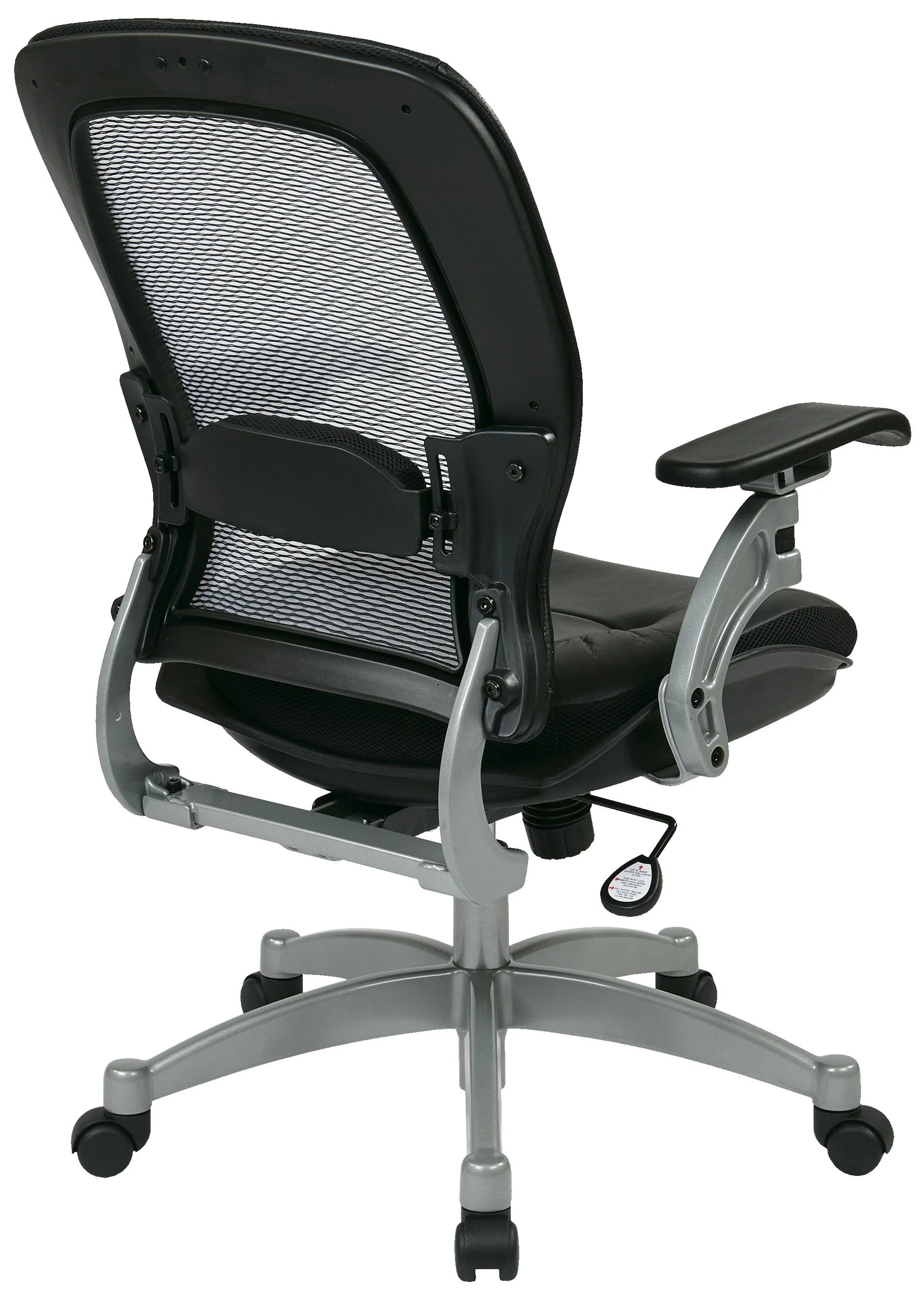 Space Seating Professional Air Grid Back Office Chair in Black [3680] - Image 4