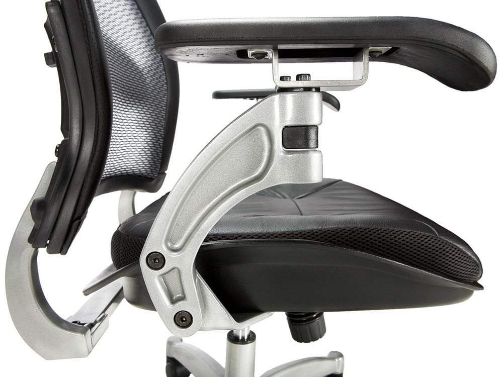Space Seating Professional Air Grid Back Office Chair in Black [3680] - Image 5