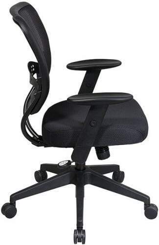 Space Seating® Air Grid Deluxe Mesh Task Chair, Black [5500] - Image 2