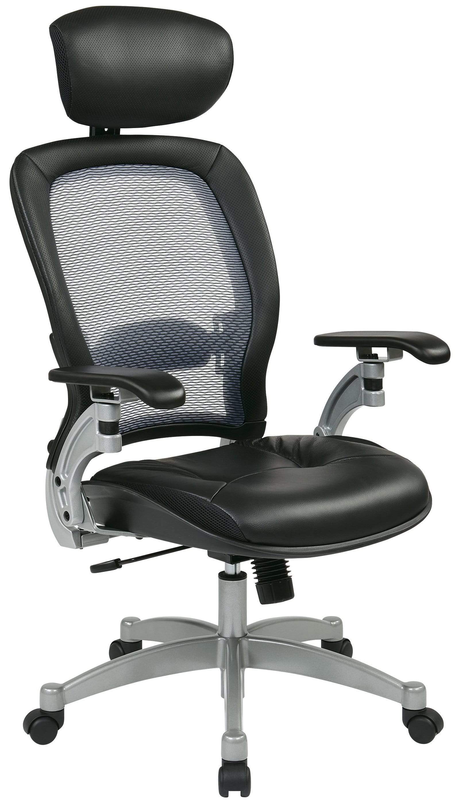 Space Seating Professional Mesh Office Chair with Headrest [36806] - Image 3