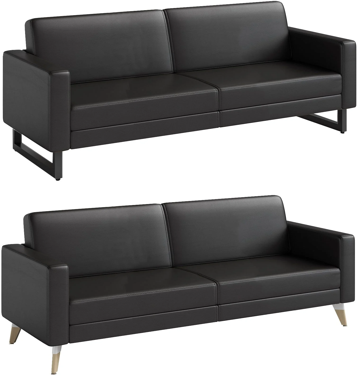Safco Lounge Sofa, Legs Not Included [1730] - Image 6