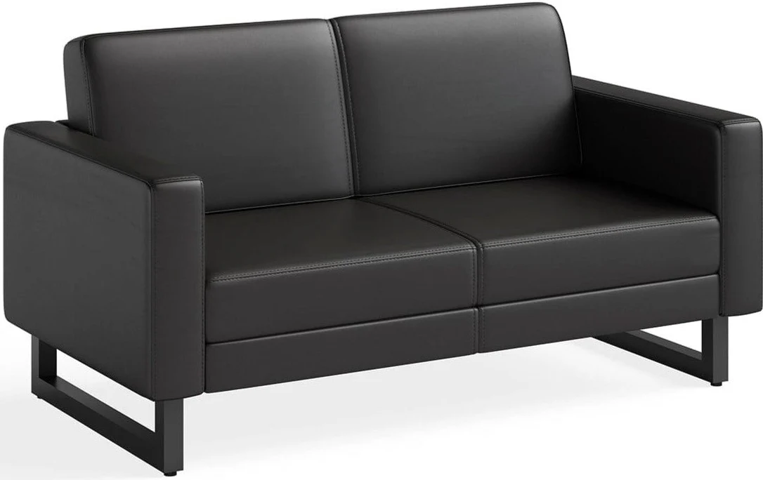 Safco Mirella Lounge Settee, Legs Included [1731MRL2]