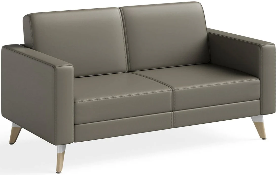 Safco Resi Lounge Settee, Legs Included [1731RESFEET4PK] - Image 5