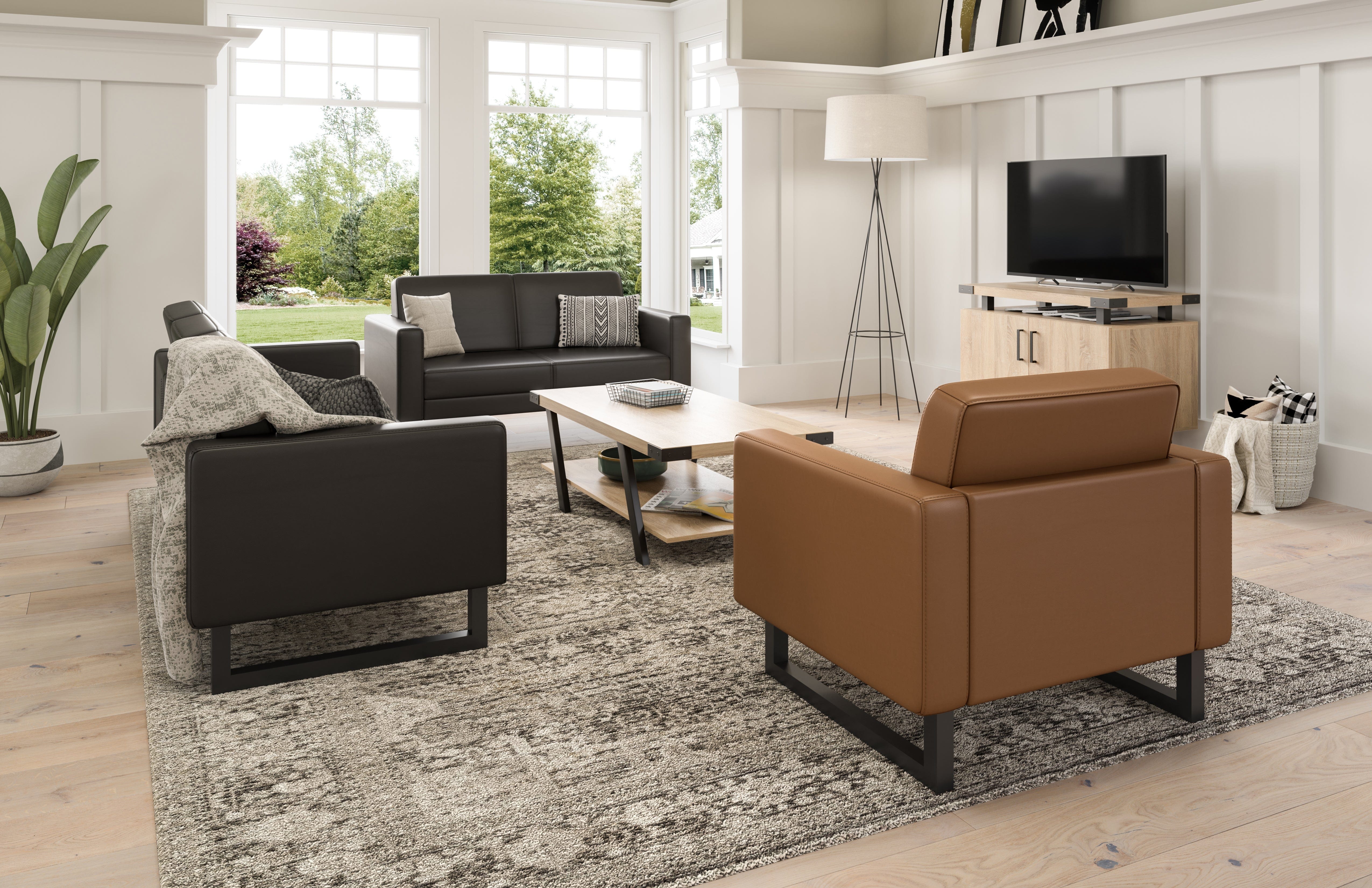Safco Lounge Chair, Legs Not Included [1732] - Image 11