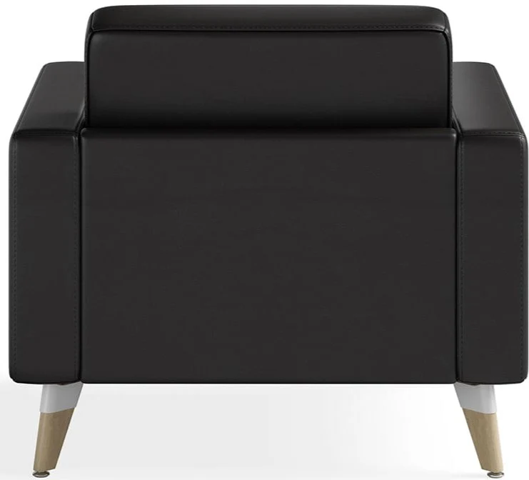 Safco Resi Lounge Chair, Legs Included [1732RESFEET4PK] - Image 2